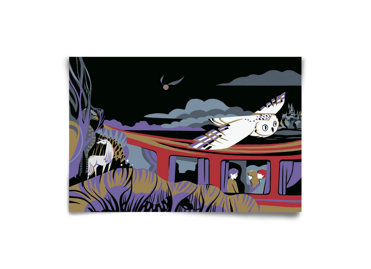 Harry Potter 1, 30x20 cm, Keret nélkül