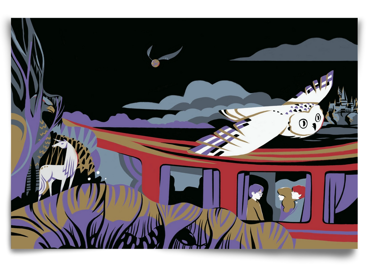 Harry Potter 1, 90x60 cm, Keret nélkül