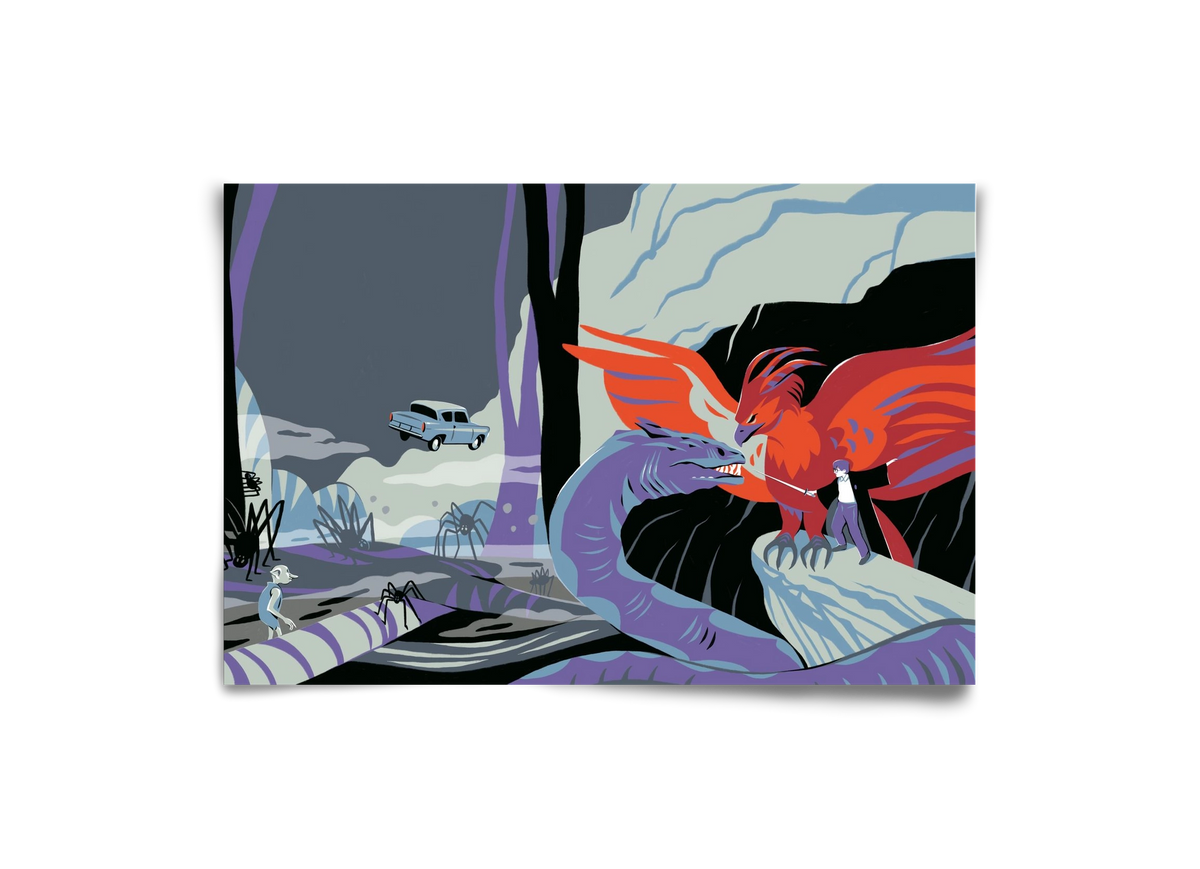 Harry Potter 2, 30x20 cm, Keret nélkül