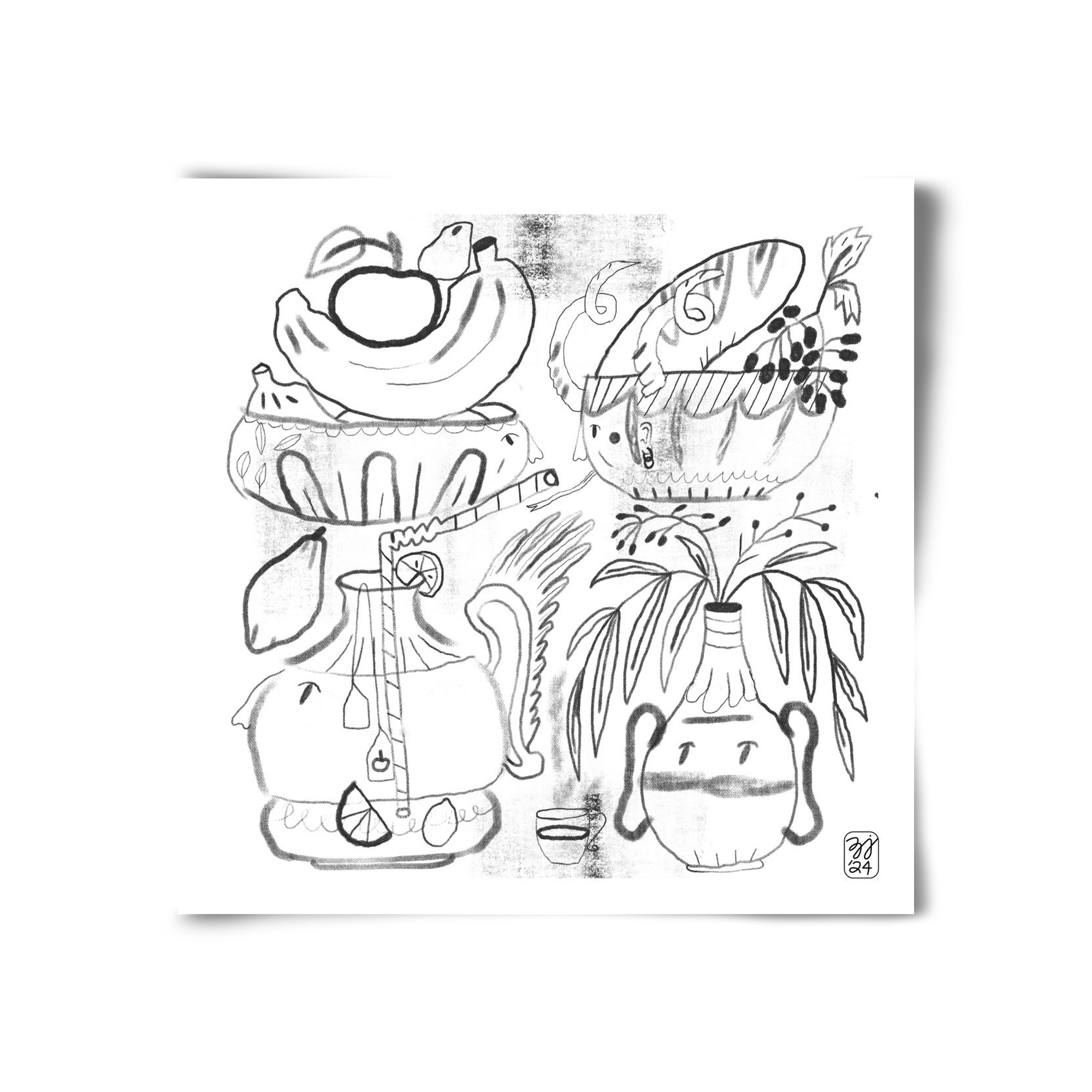 Special Guests, 30x30 cm, Keret nélkül