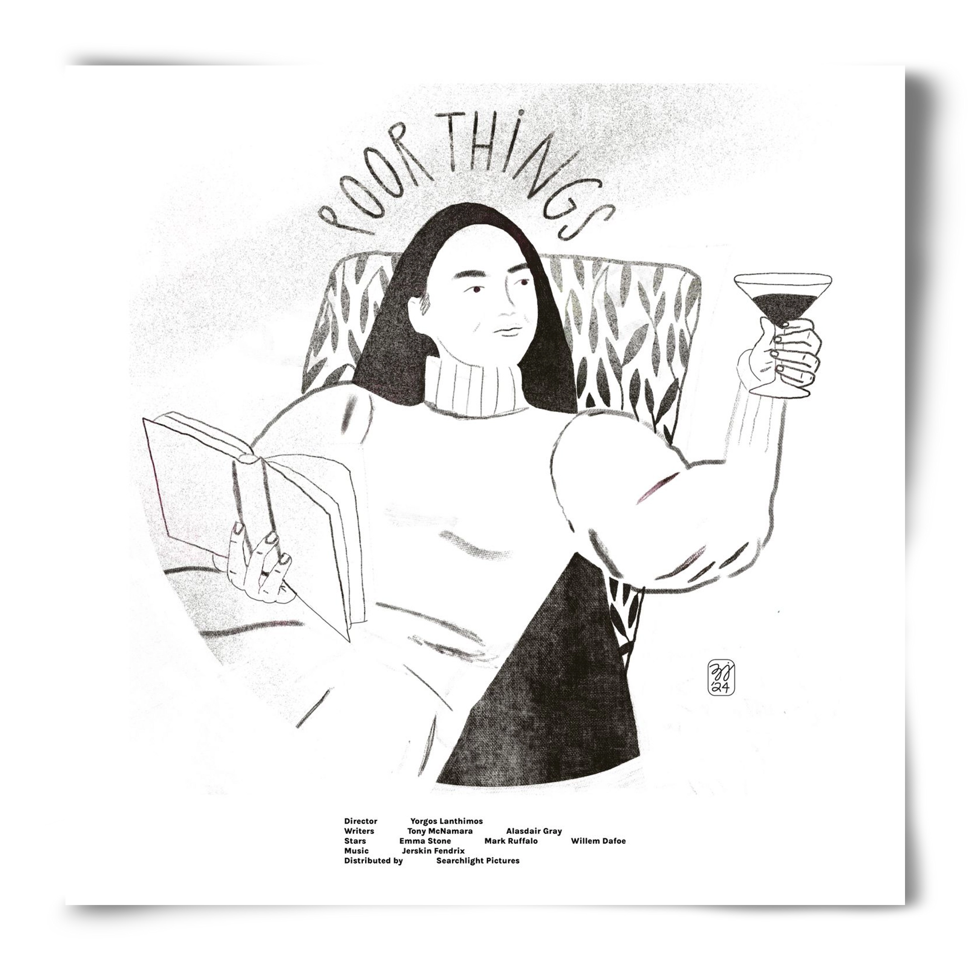 Poor Things, 50x50 cm, Keret nélkül