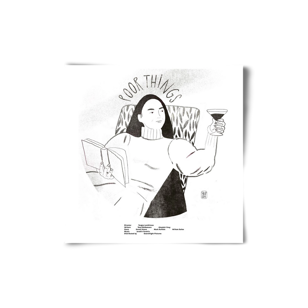 Poor Things, 20x20 cm, Keret nélkül