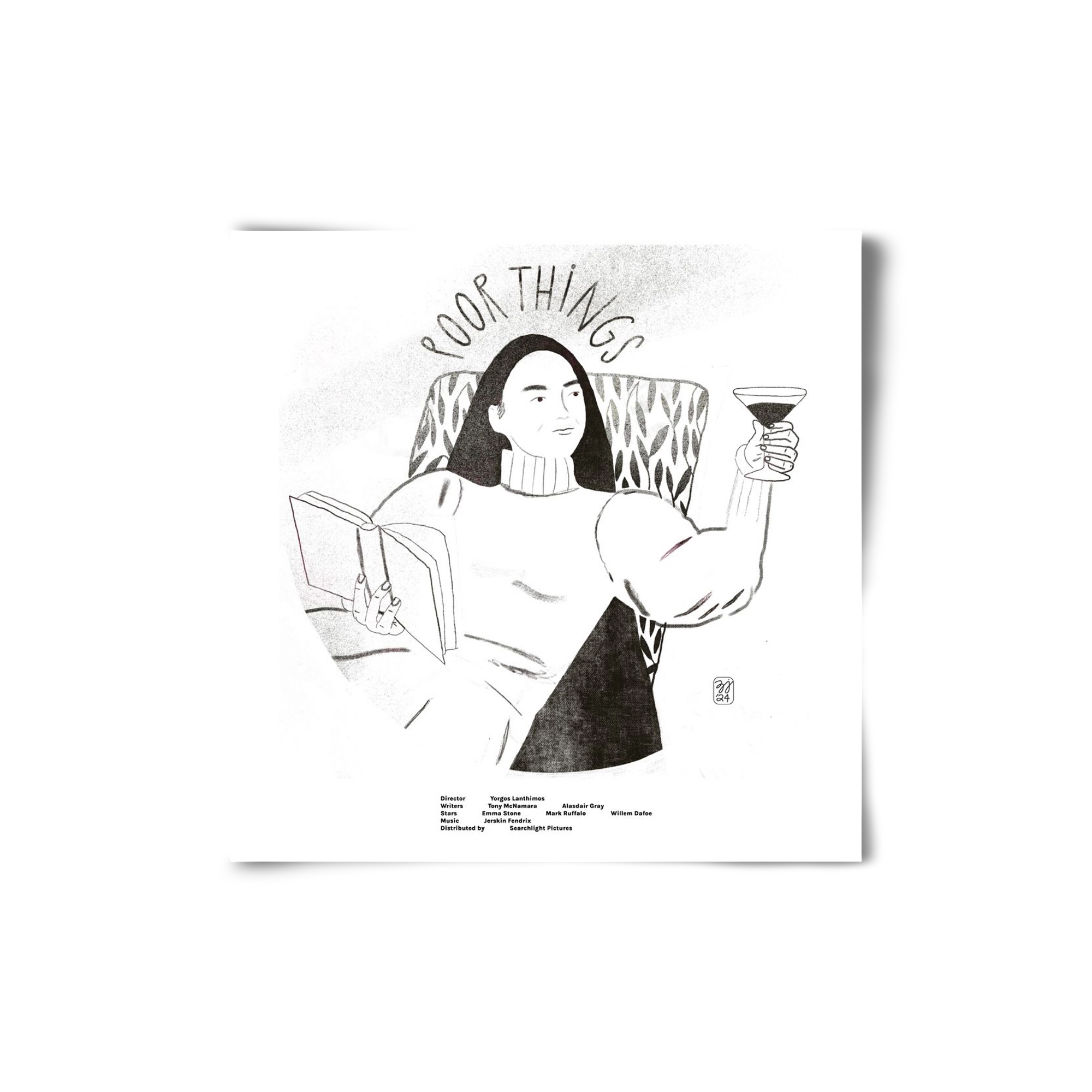 Poor Things, 20x20 cm, Keret nélkül