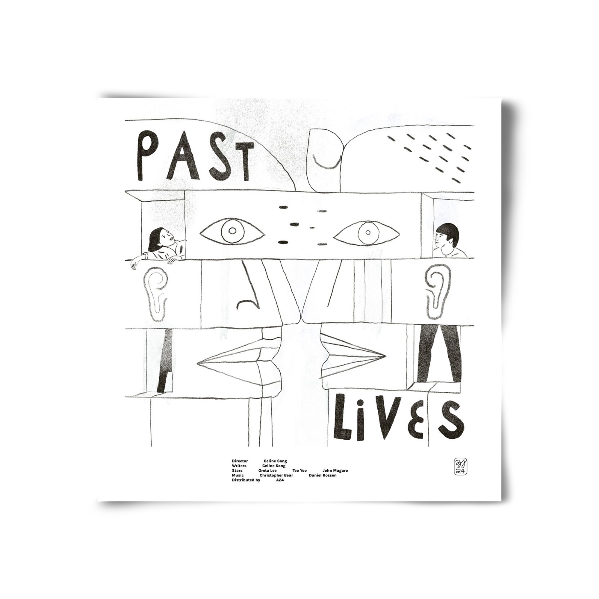 Past Lives, 30x30 cm, Keret nélkül