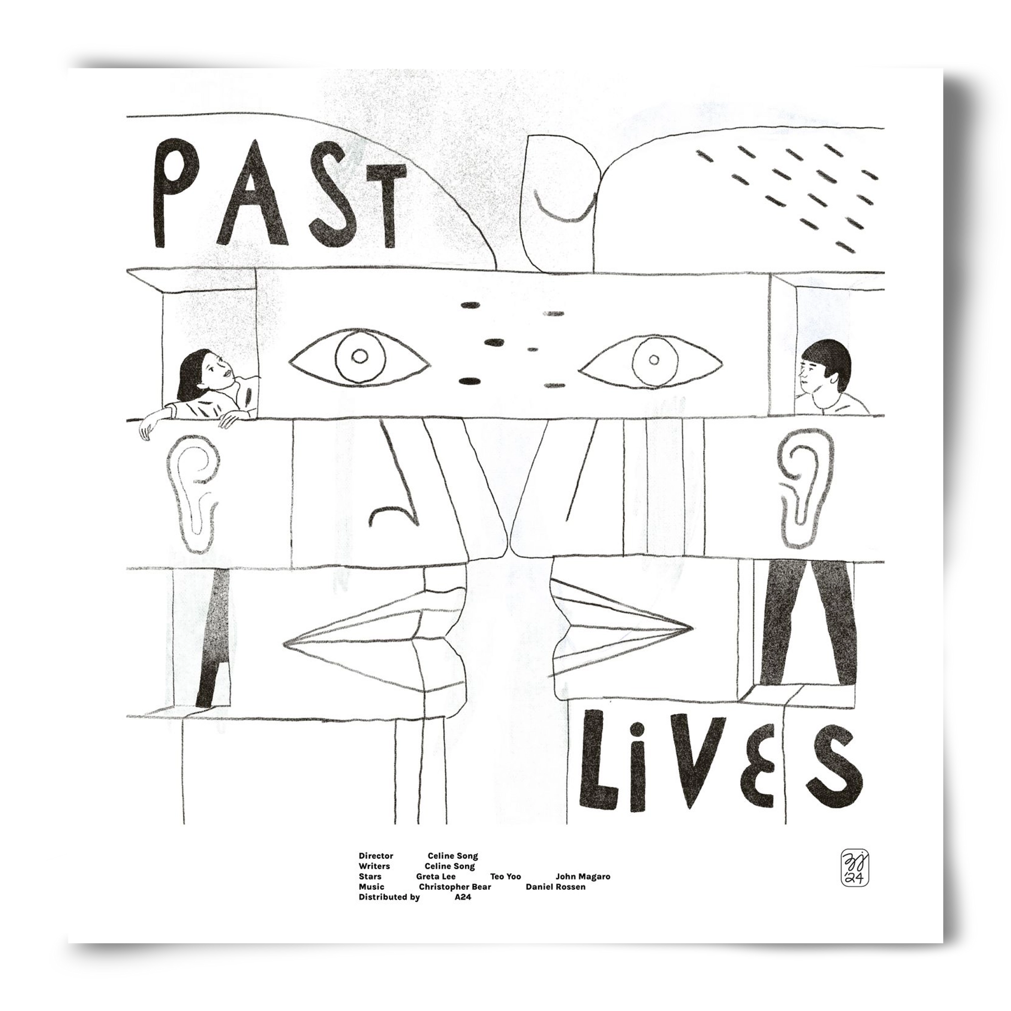 Past Lives, 50x50 cm, Keret nélkül
