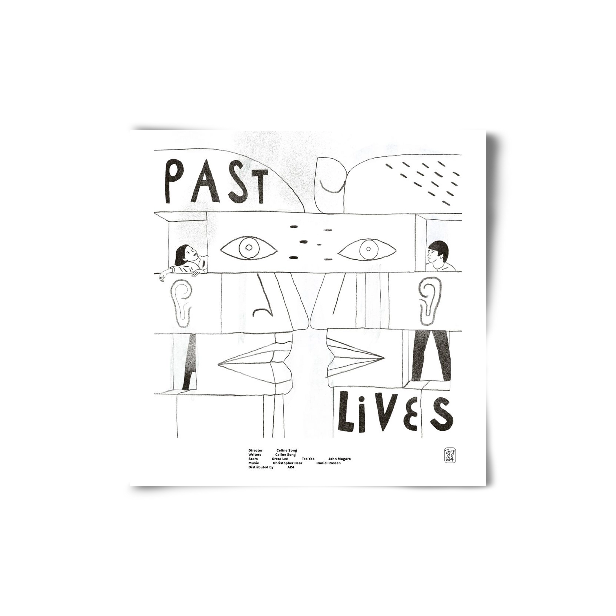 Past Lives, 20x20 cm, Keret nélkül