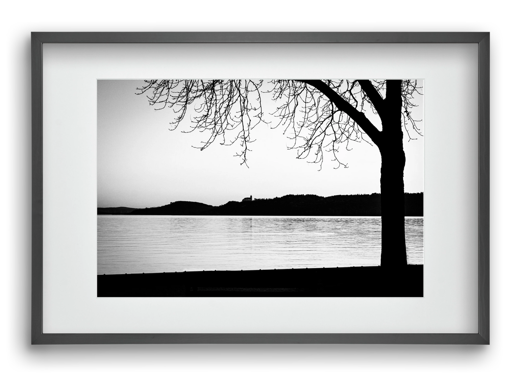 Tagore, 60x40 cm (45x30 cm), Fekete keret, paszpartuval