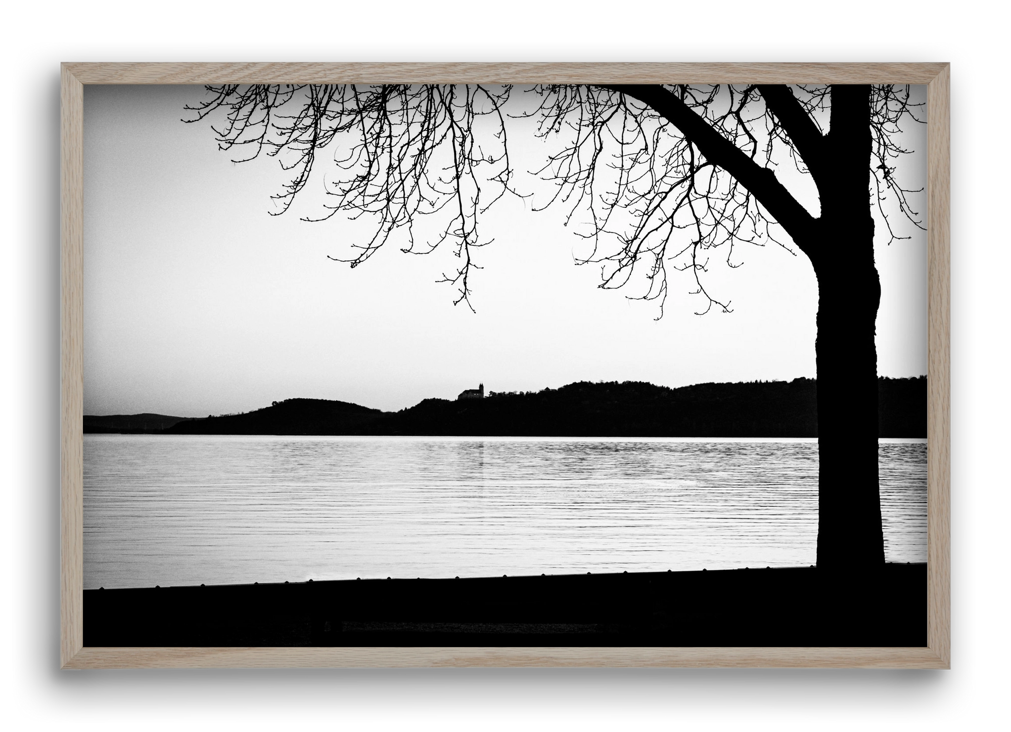 Tagore, 60x40 cm (60x40 cm), Tölgy keret