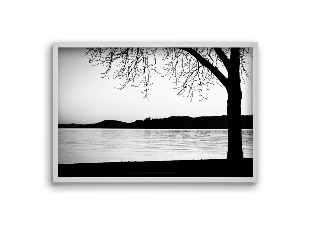 Tagore, 30x20 cm (30x20 cm), Fehér keret