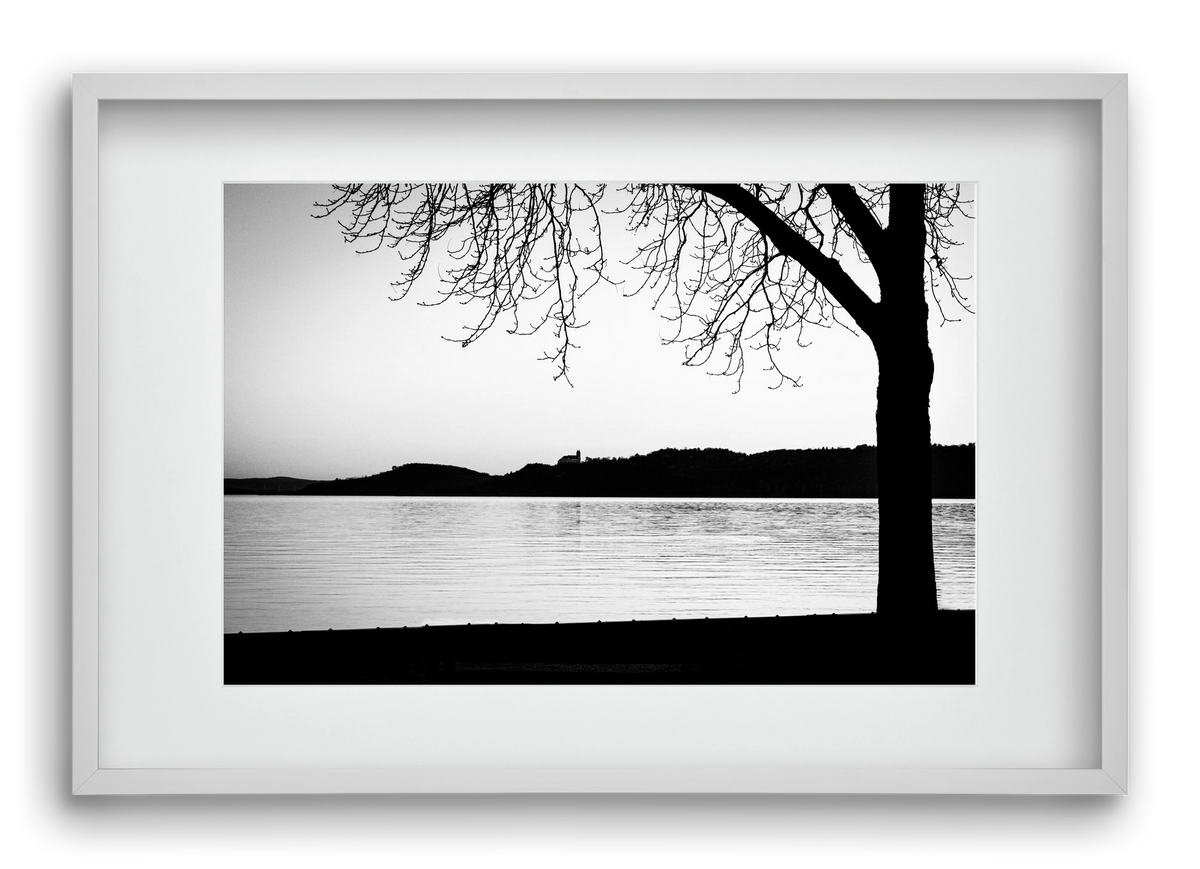 Tagore, 60x40 cm (45x30 cm), Fehér keret, paszpartuval