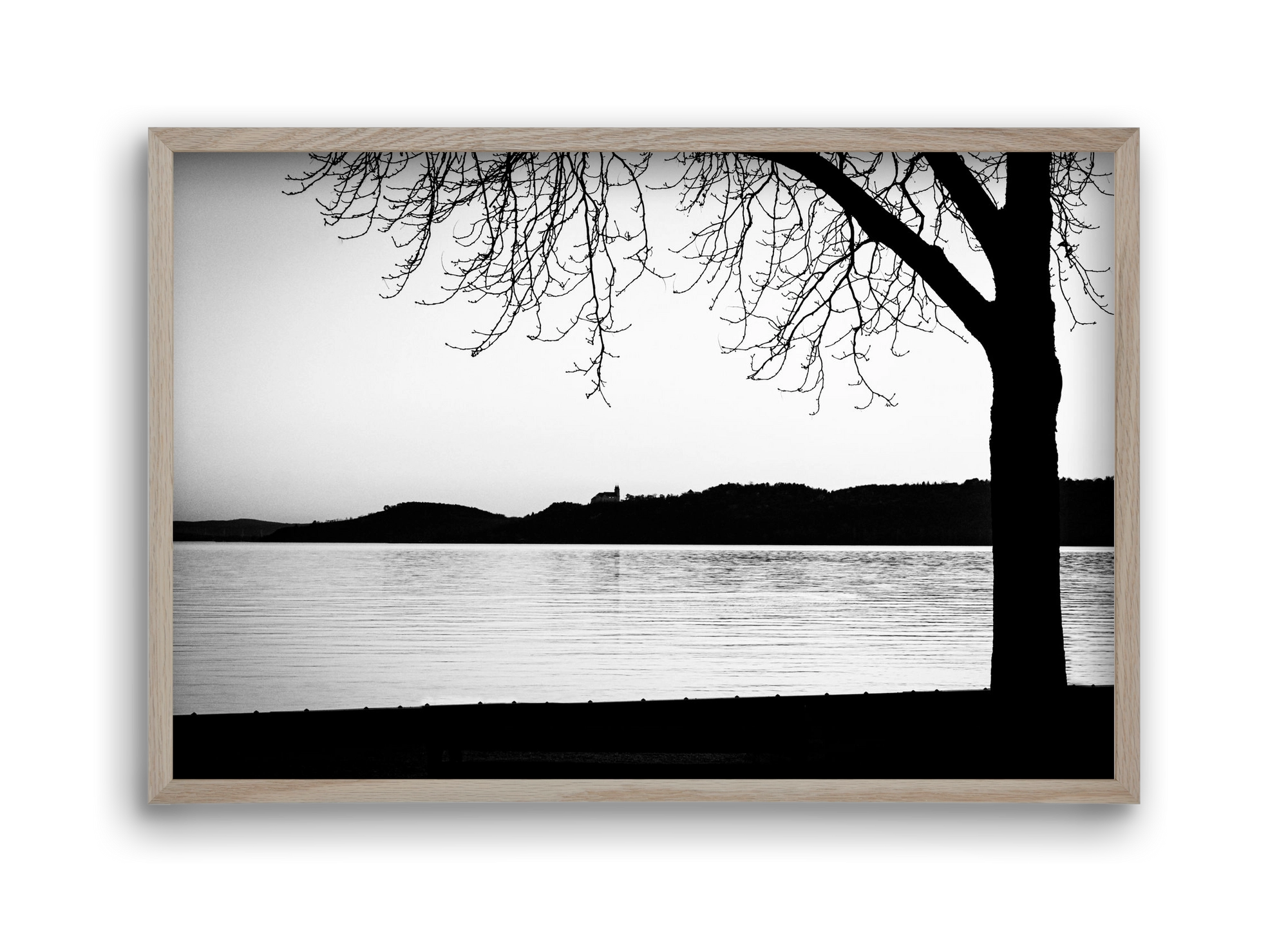 Tagore, 45x30 cm (45x30 cm), Tölgy keret