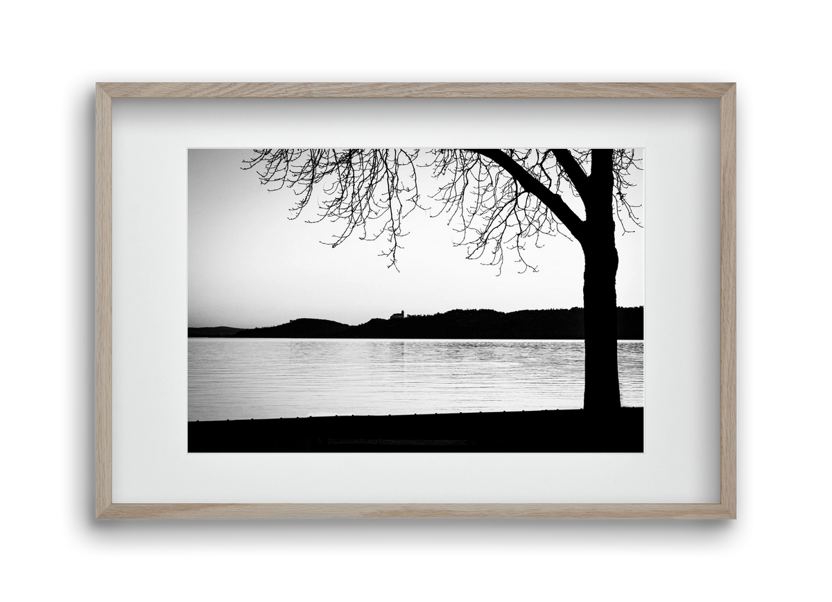 Tagore, 45x30 cm (30x20 cm), Tölgy keret, paszpartuval