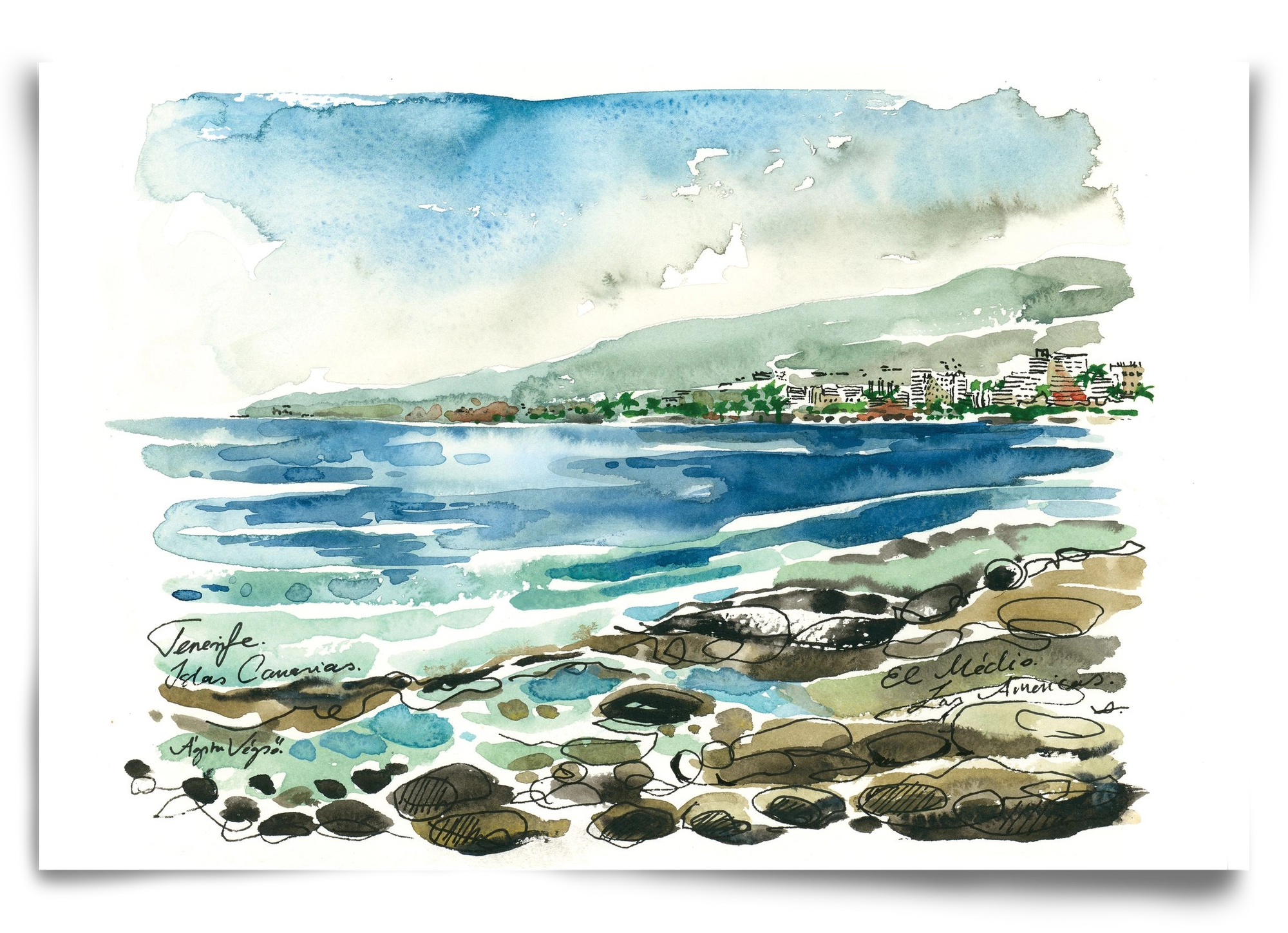 Las Americas, Tenerife, Canary Islands - 2023.05.19., 90x60 cm, Keret nélkül