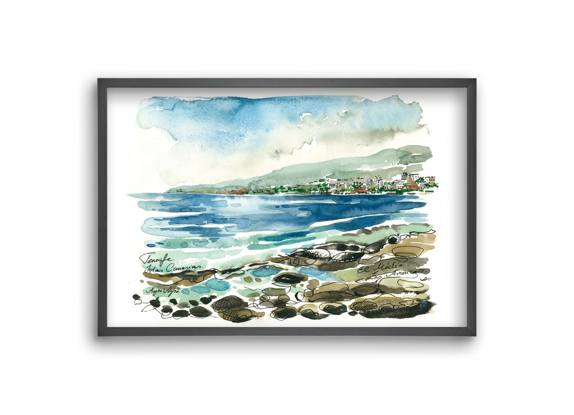 Las Americas, Tenerife, Canary Islands - 2023.05.19., 30x20 cm (30x20 cm), Fekete keret