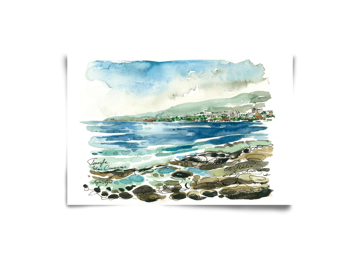 Las Americas, Tenerife, Canary Islands - 2023.05.19., 30x20 cm, Keret nélkül