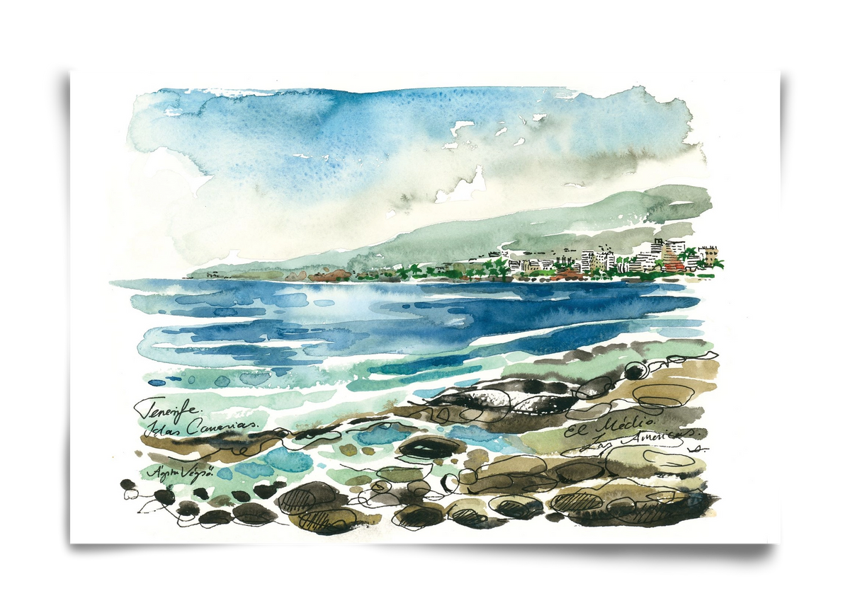 Las Americas, Tenerife, Canary Islands - 2023.05.19., 60x40 cm, Keret nélkül