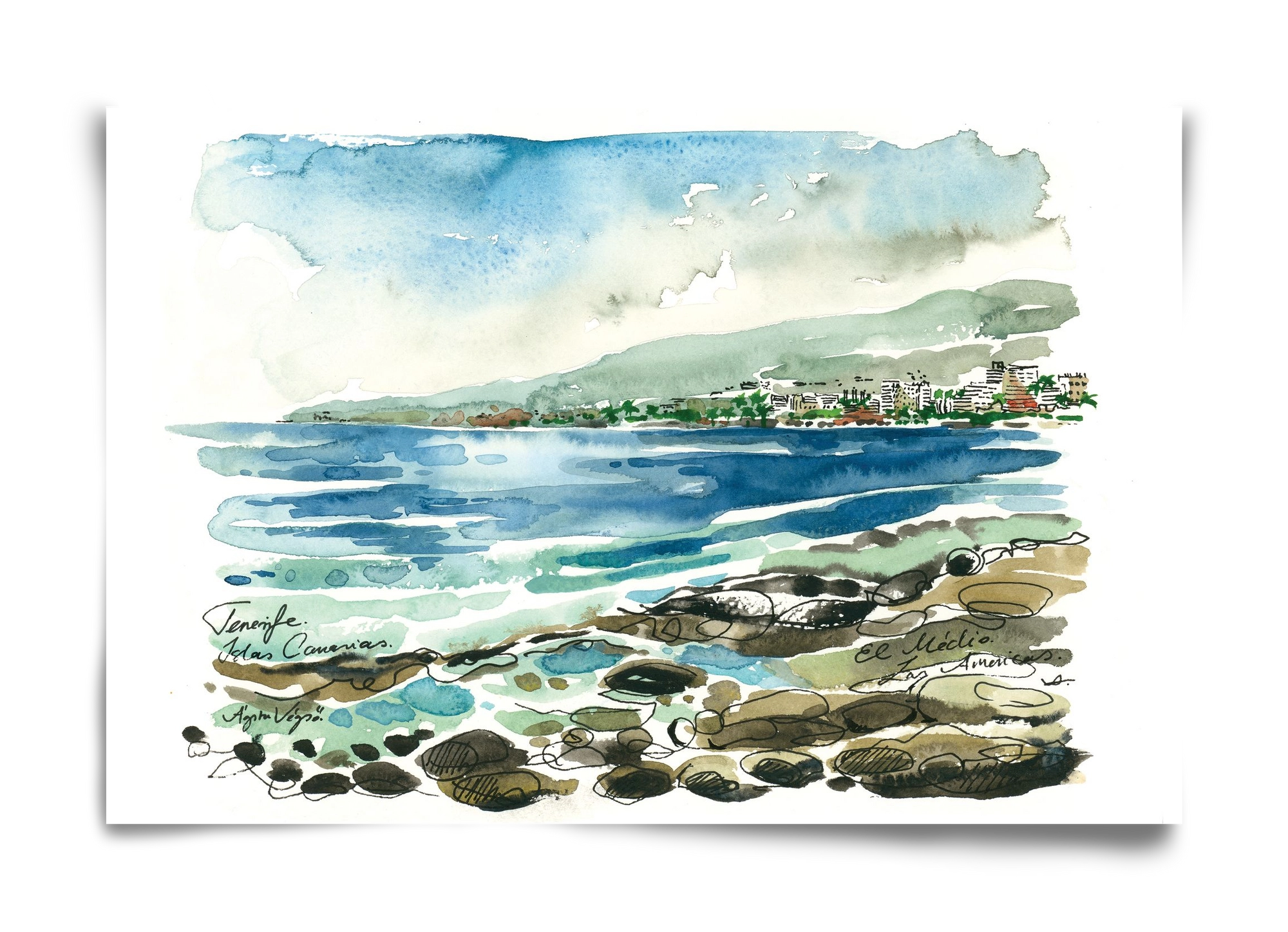 Las Americas, Tenerife, Canary Islands - 2023.05.19., 60x40 cm, Keret nélkül