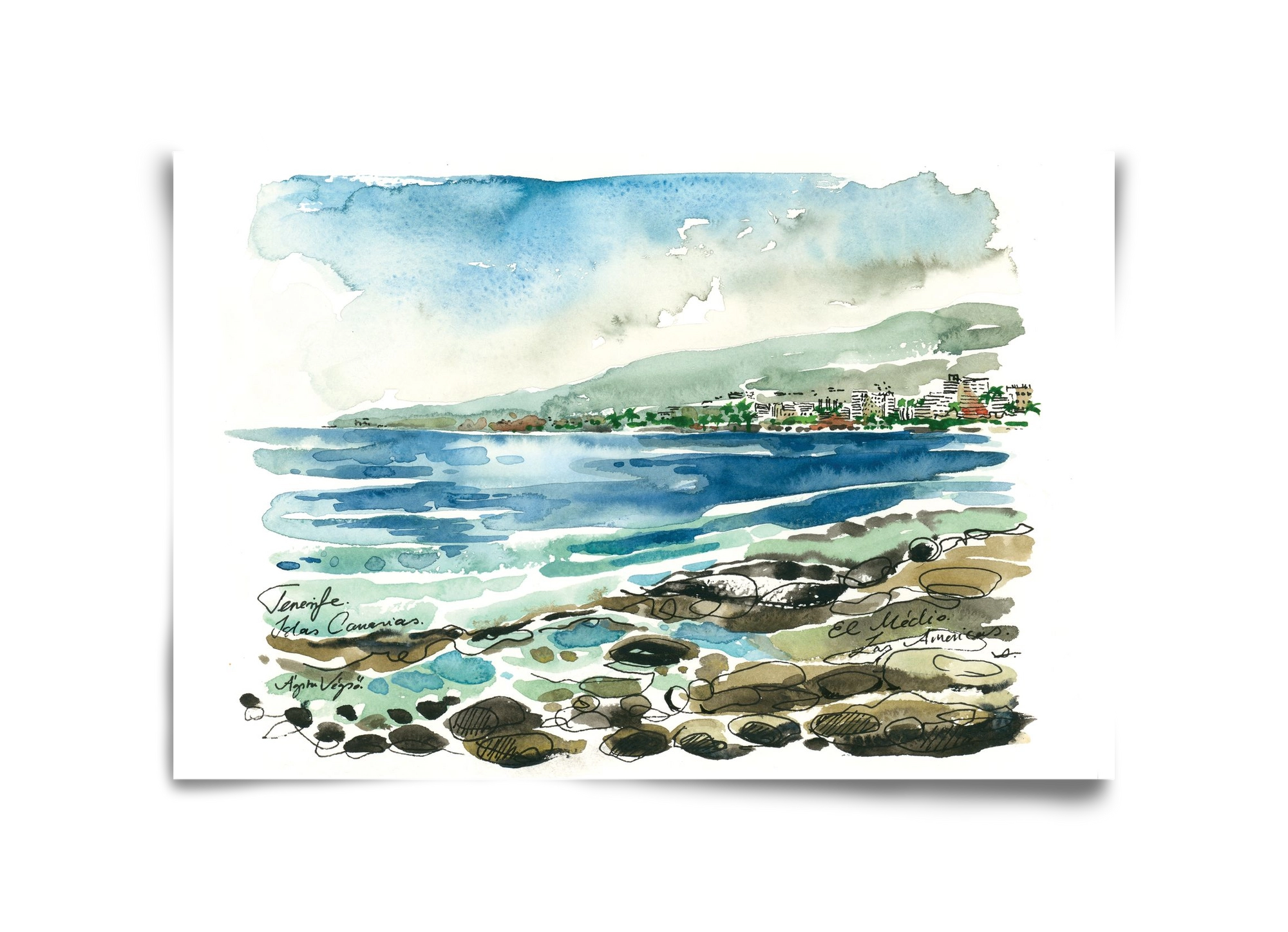 Las Americas, Tenerife, Canary Islands - 2023.05.19., 45x30 cm, Keret nélkül