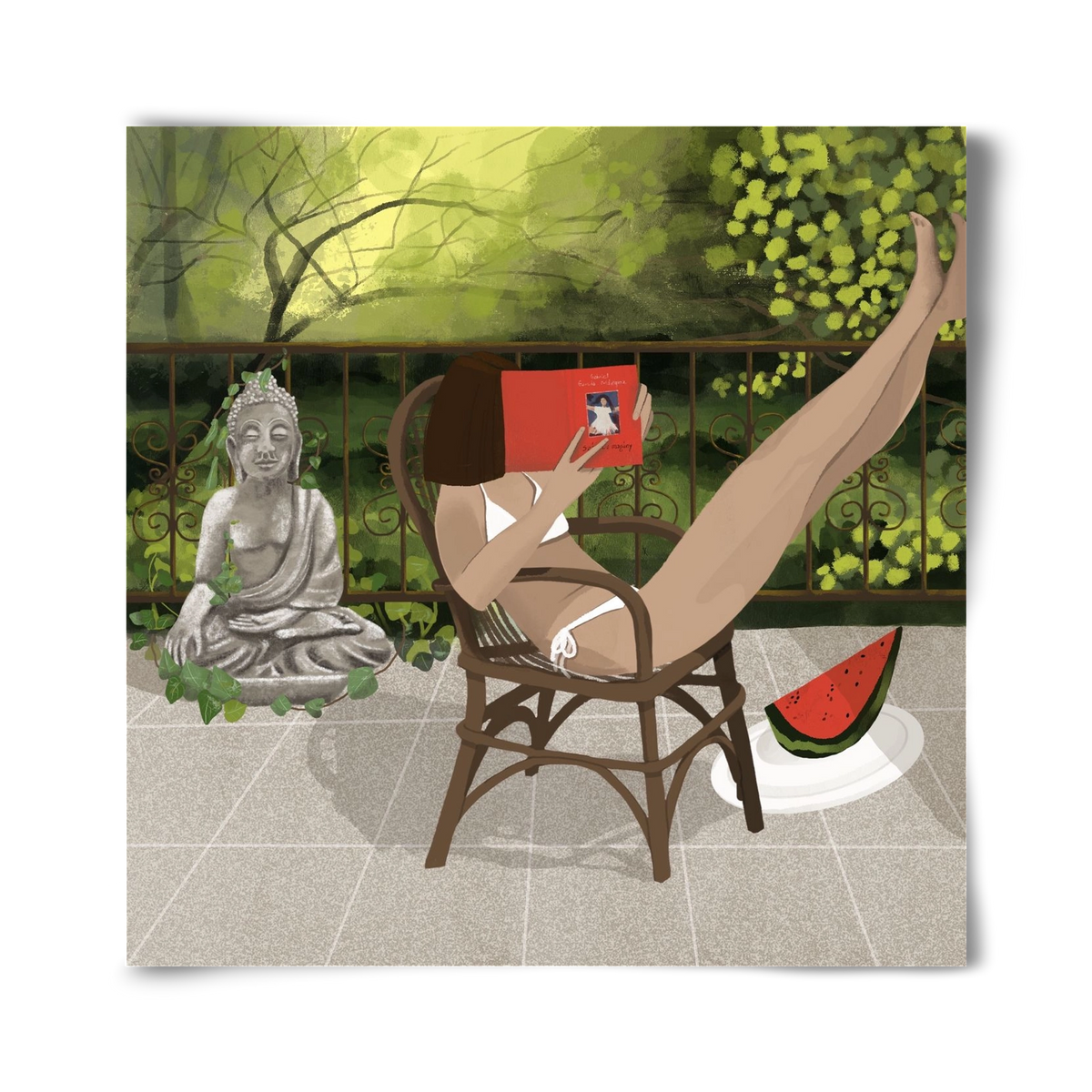 chill, 40x40 cm, Keret nélkül