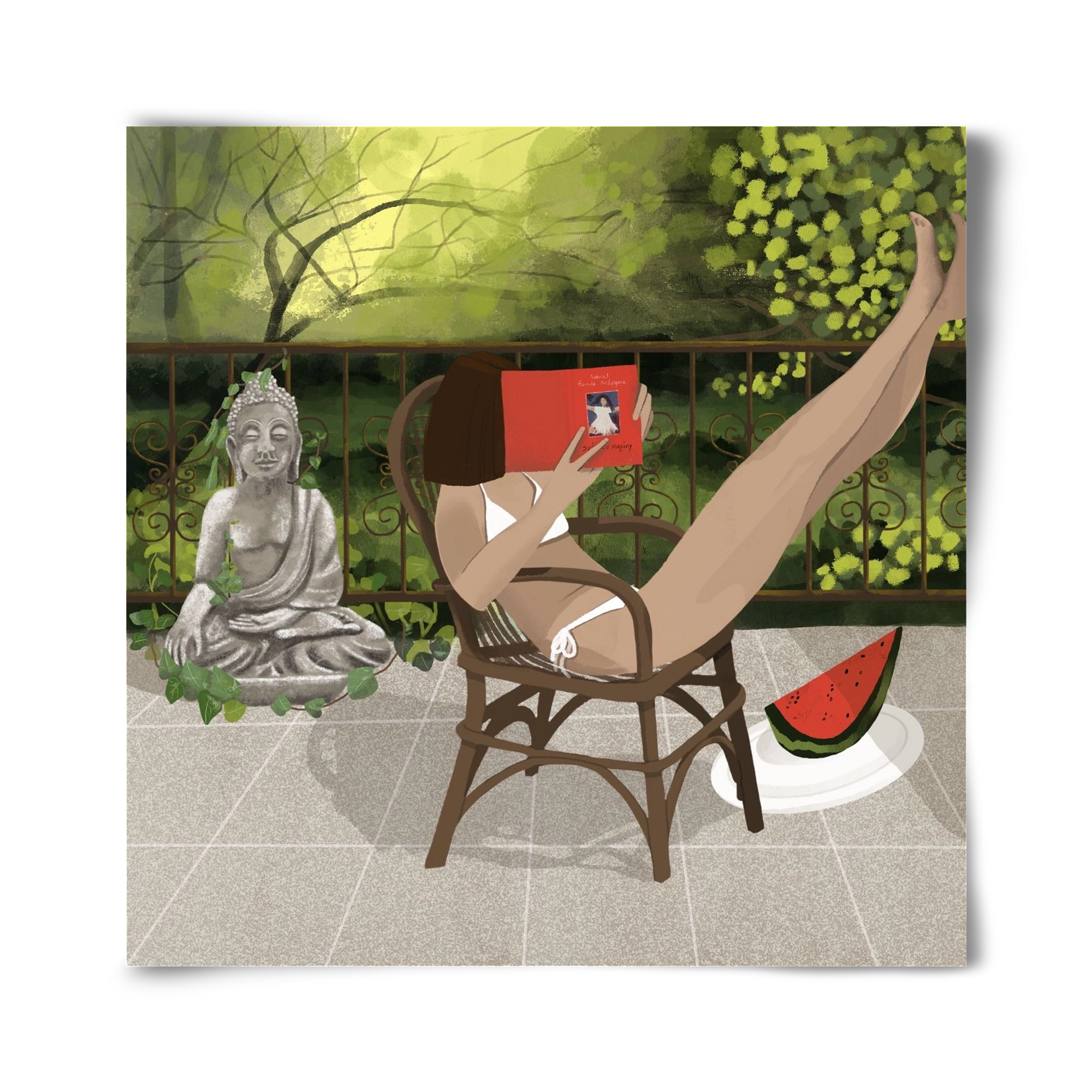 chill, 40x40 cm, Keret nélkül