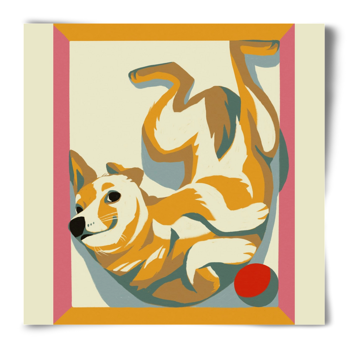 Rozi, 50x50 cm, Keret nélkül