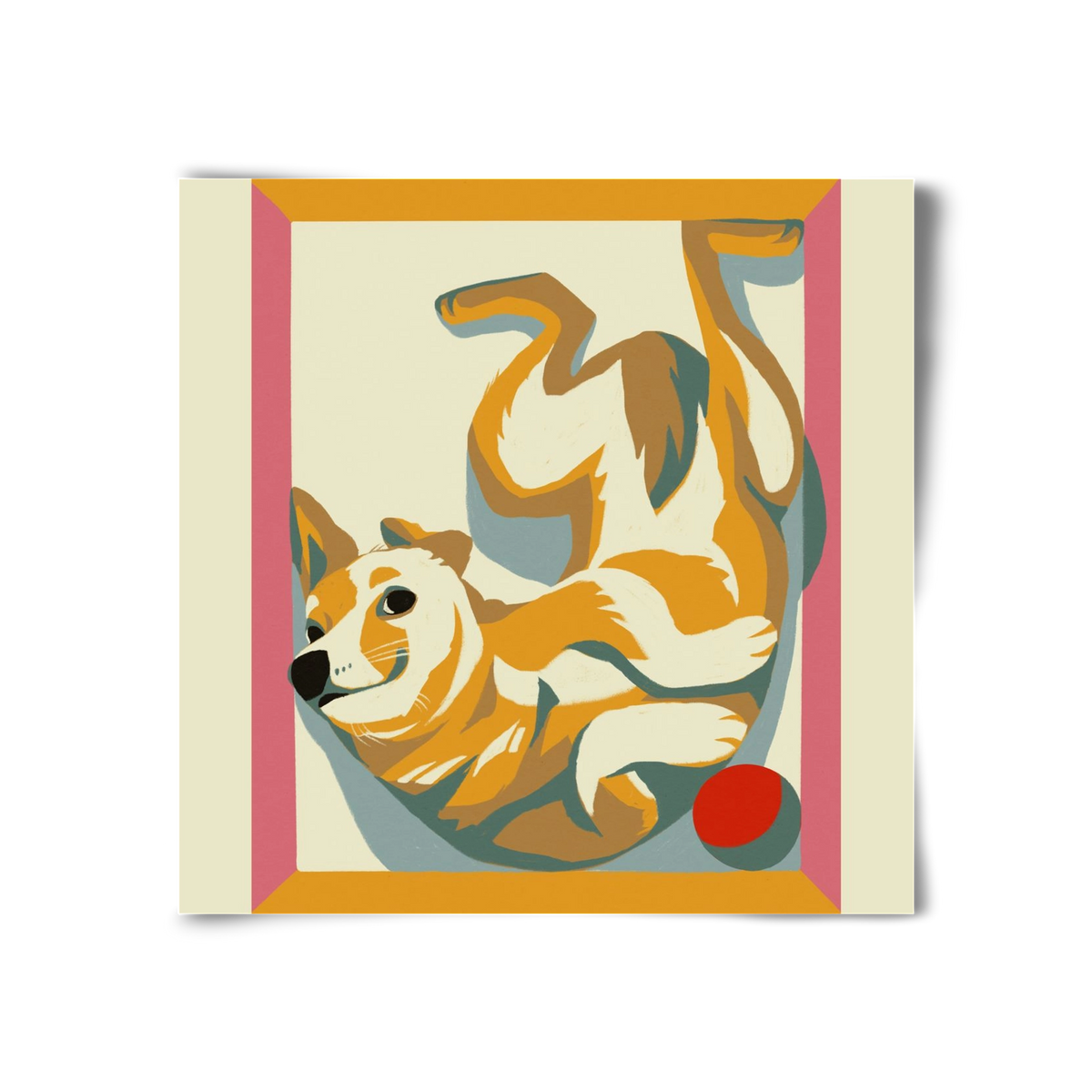 Rozi, 30x30 cm, Keret nélkül