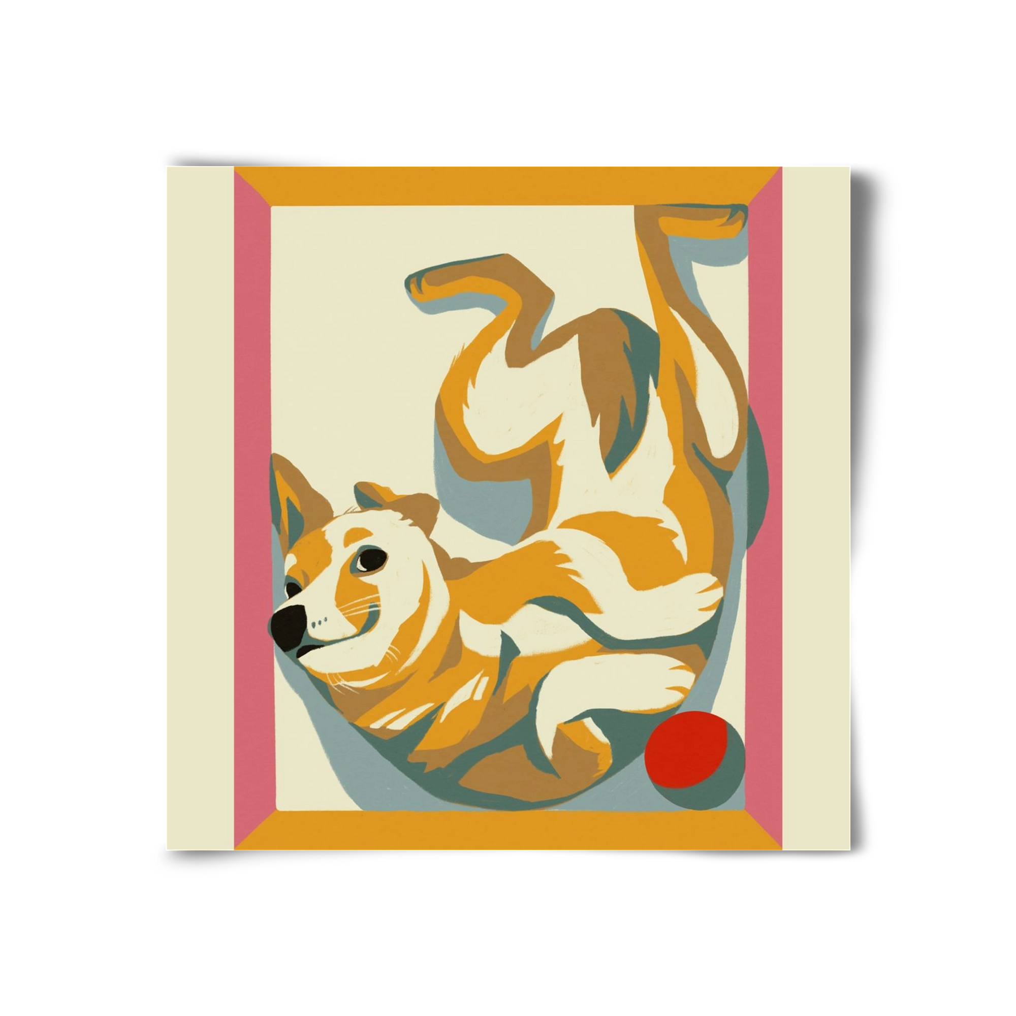 Rozi, 30x30 cm, Keret nélkül