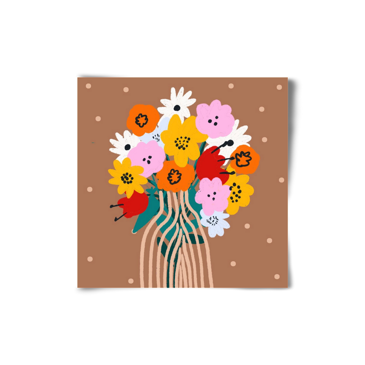 Florals for Spring? Groundbreaking…, 20x20 cm, Keret nélkül