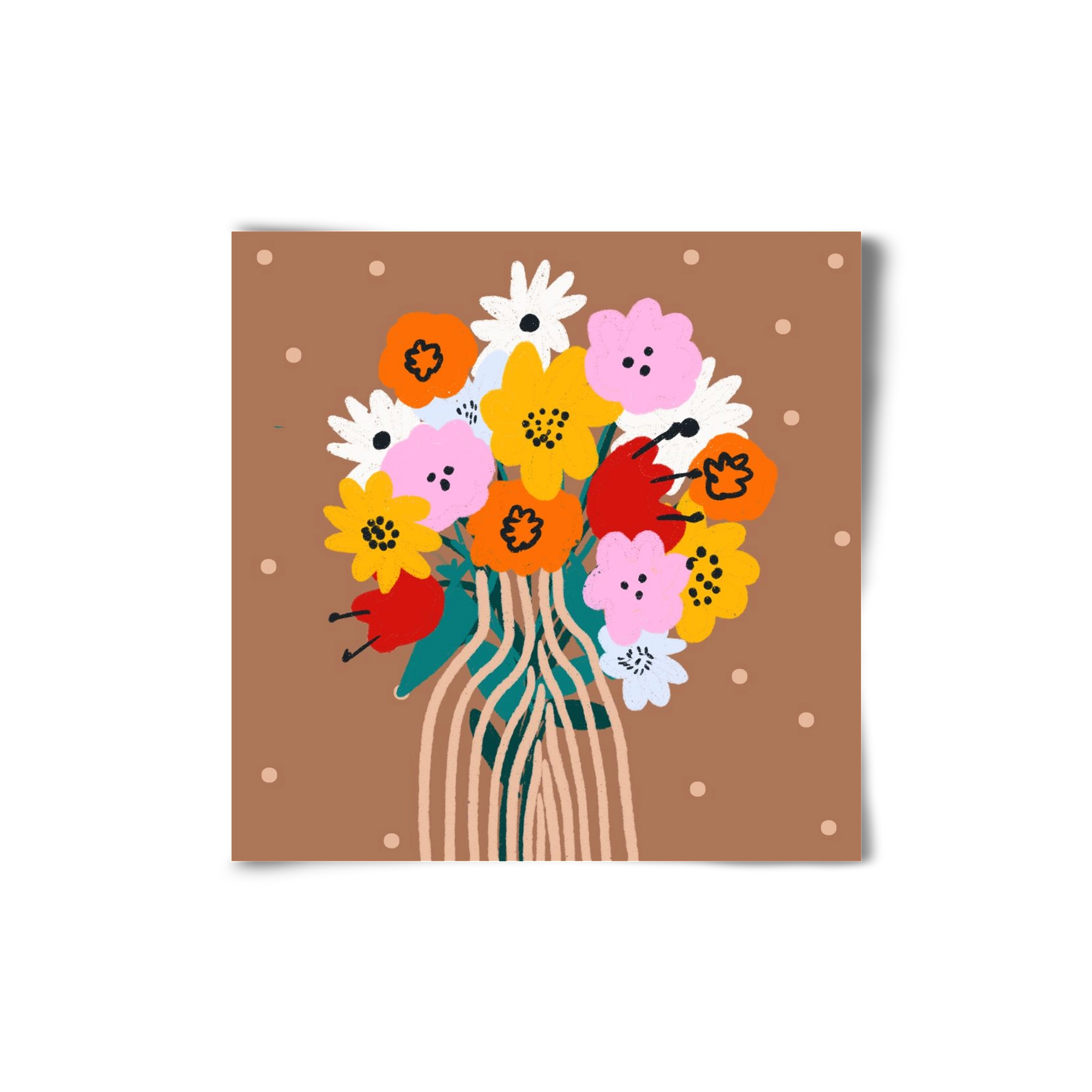 Florals for Spring? Groundbreaking…, 20x20 cm, Keret nélkül