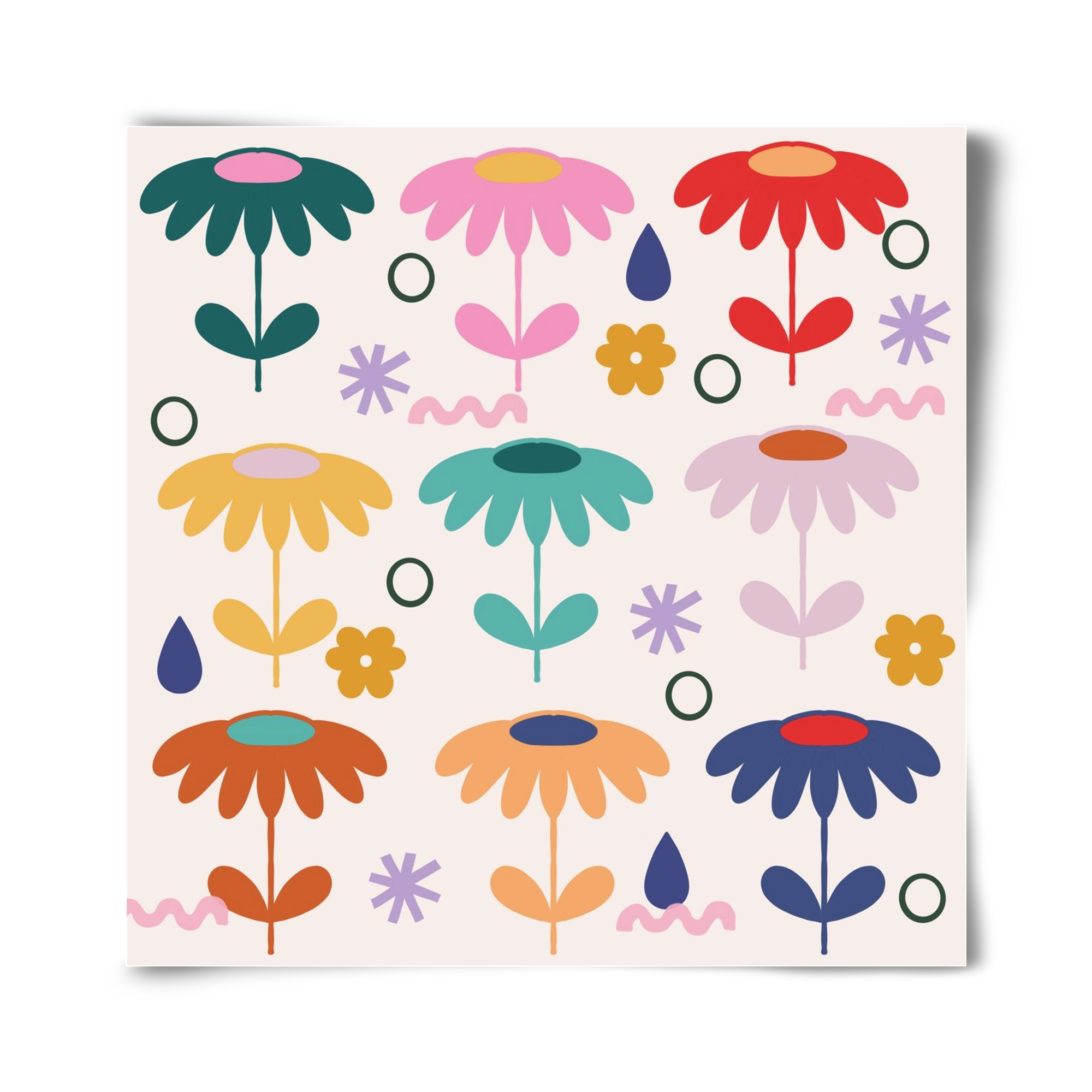 Spring Is Coming , 40x40 cm, Keret nélkül