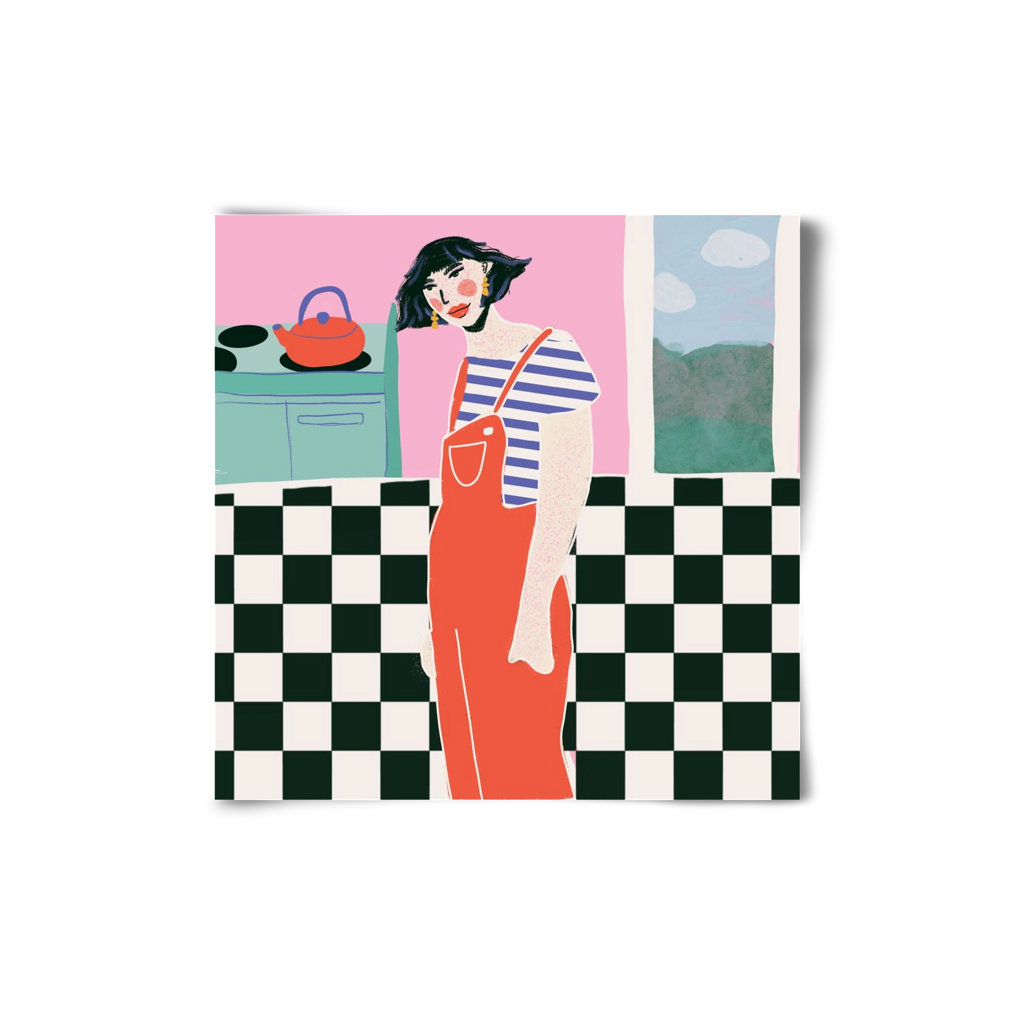 You Look Like You Need A Cuppa, 20x20 cm, Keret nélkül