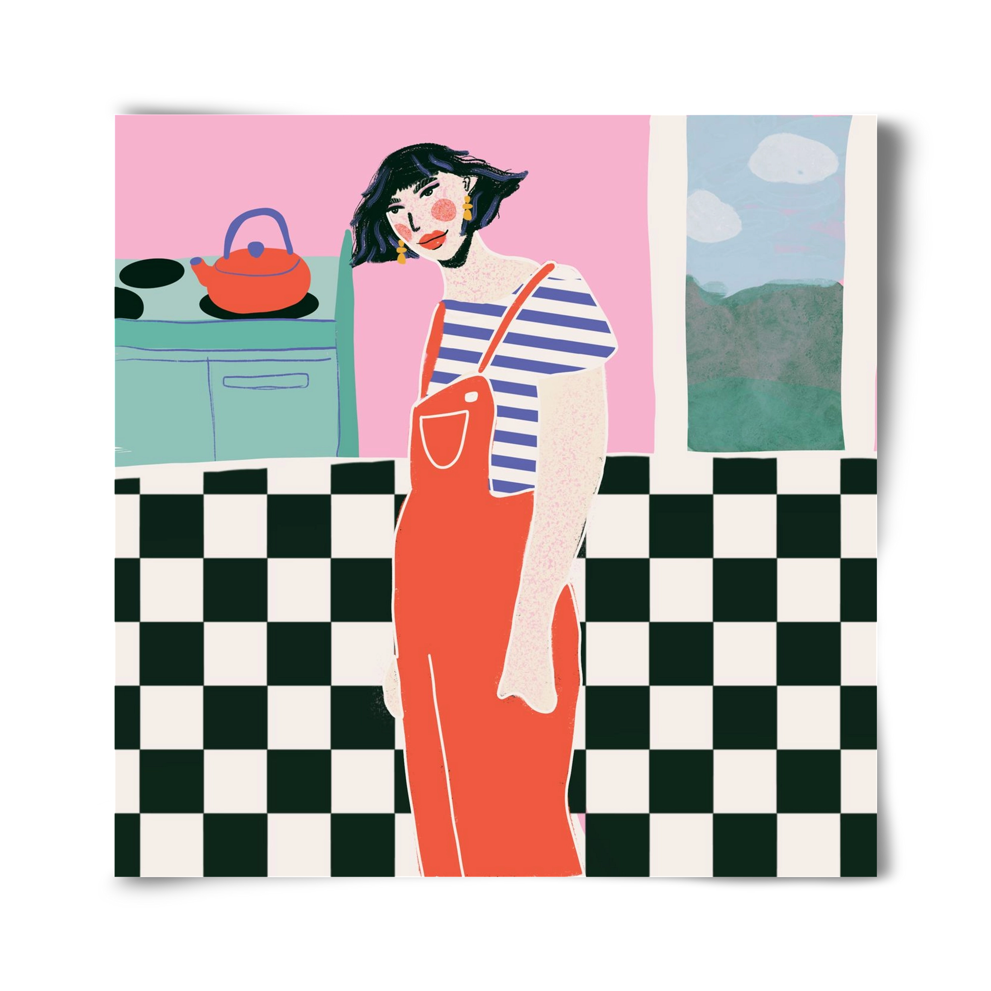 You Look Like You Need A Cuppa, 40x40 cm, Keret nélkül