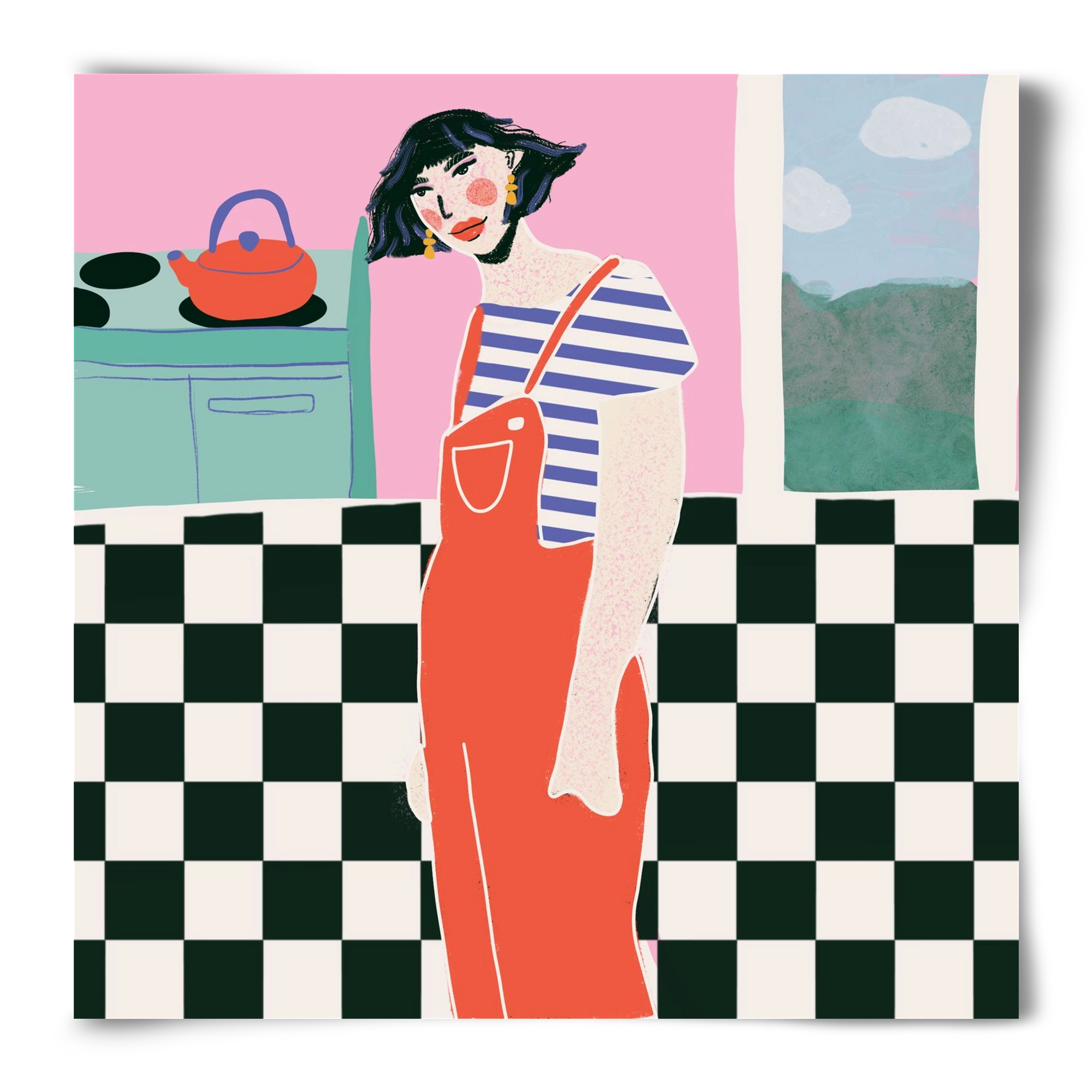 You Look Like You Need A Cuppa, 50x50 cm, Keret nélkül