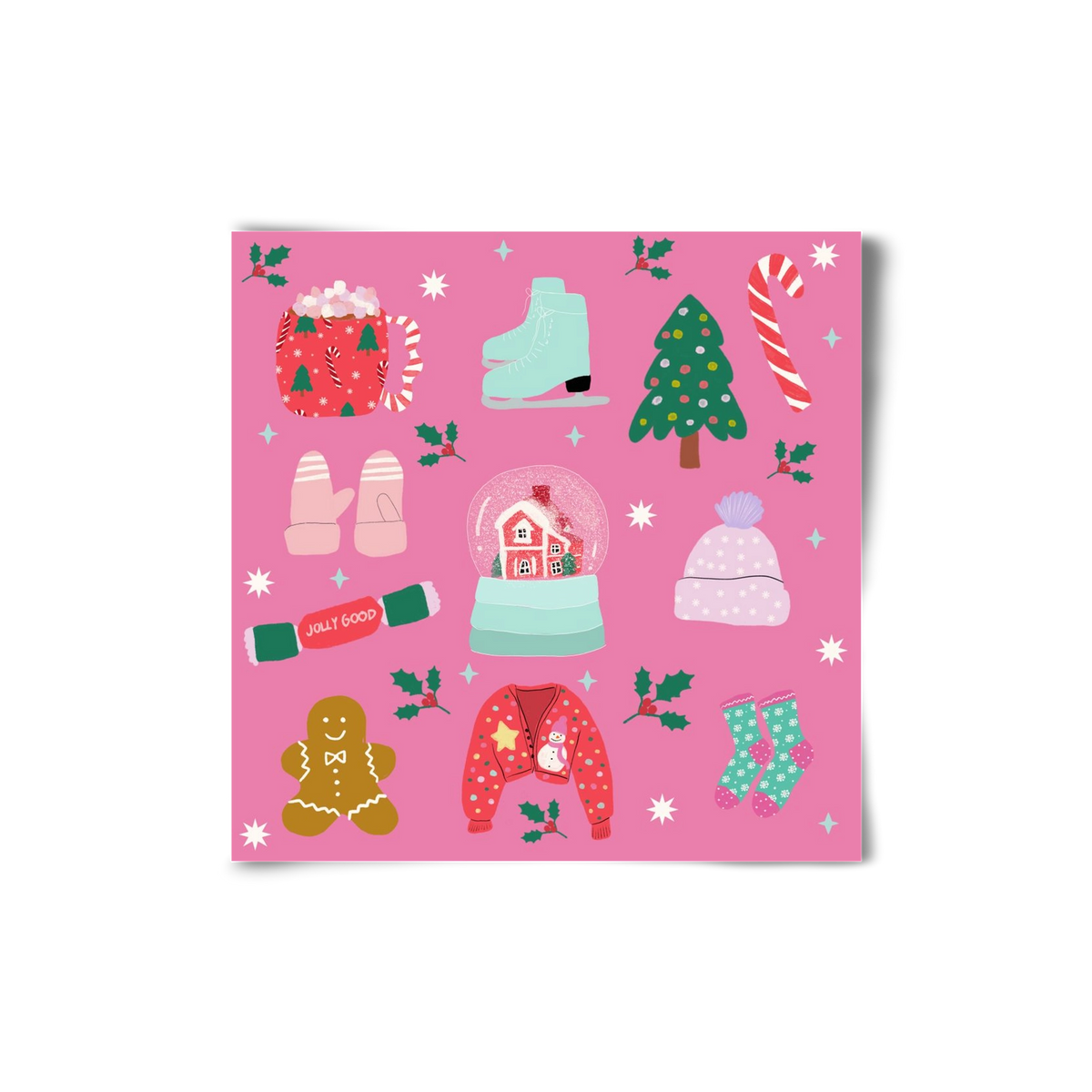 Cozy Season , 20x20 cm, Keret nélkül