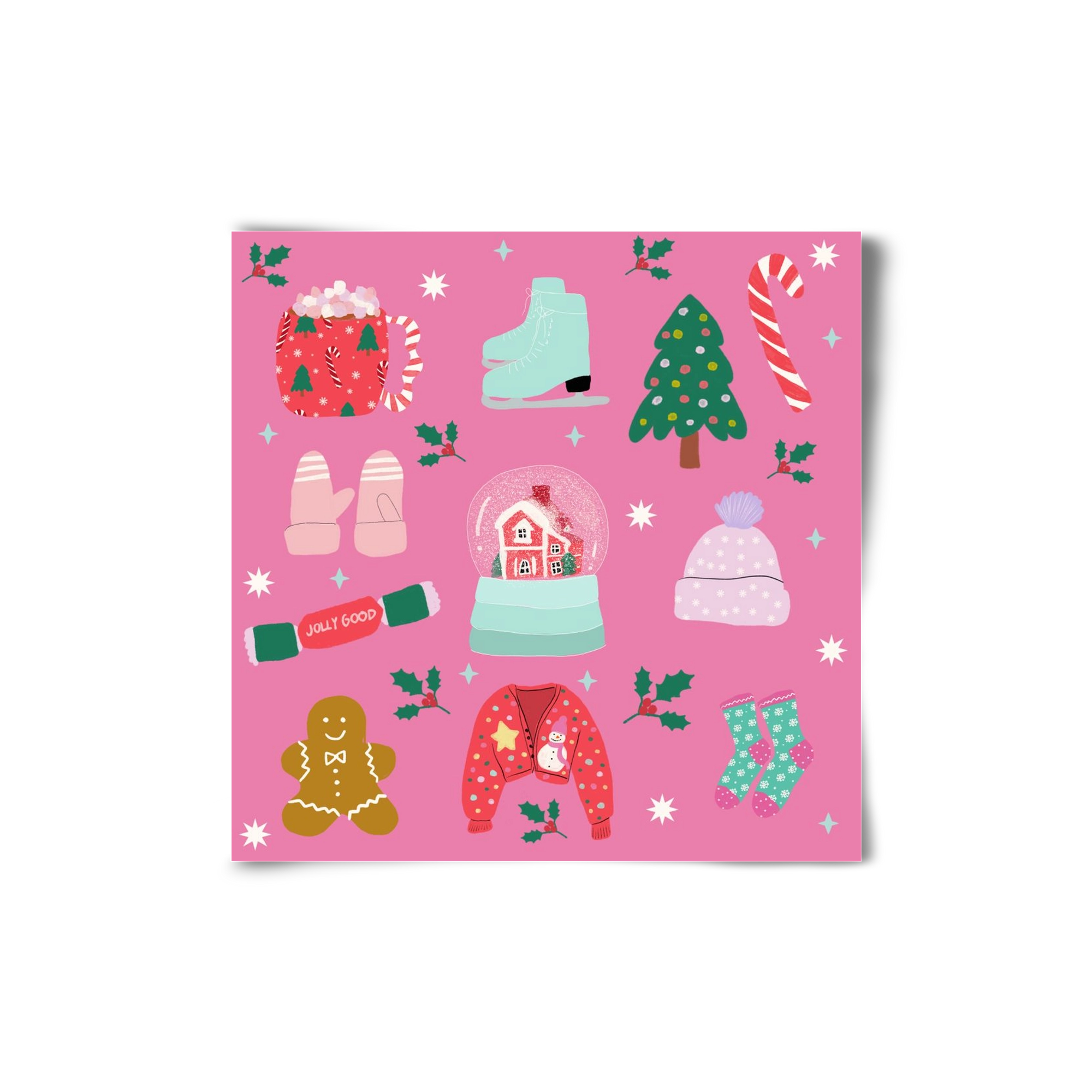 Cozy Season , 20x20 cm, Keret nélkül