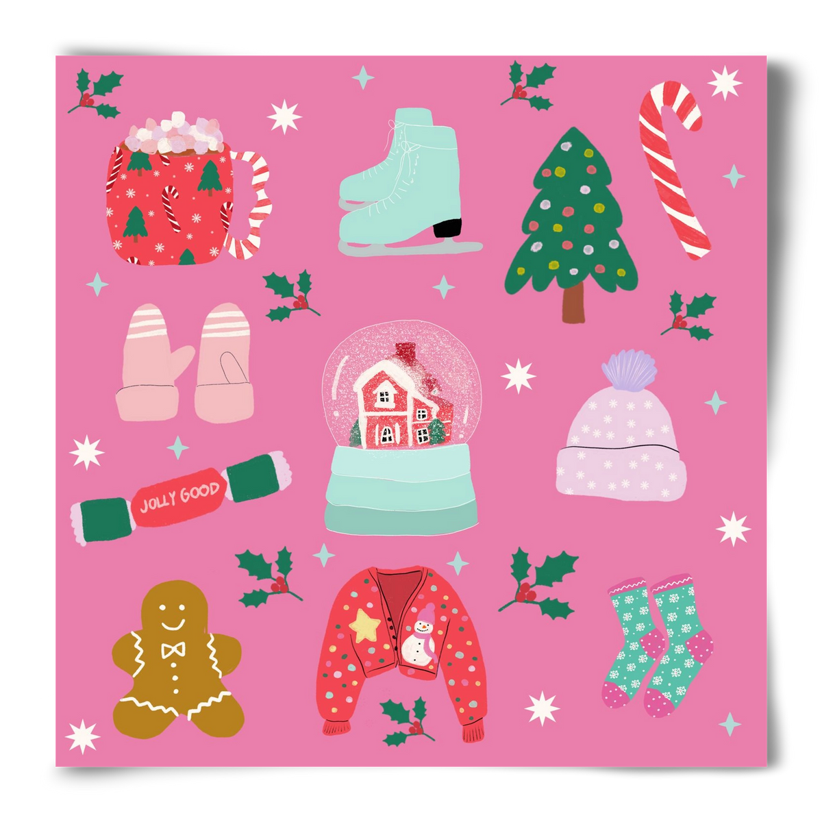 Cozy Season , 50x50 cm, Keret nélkül