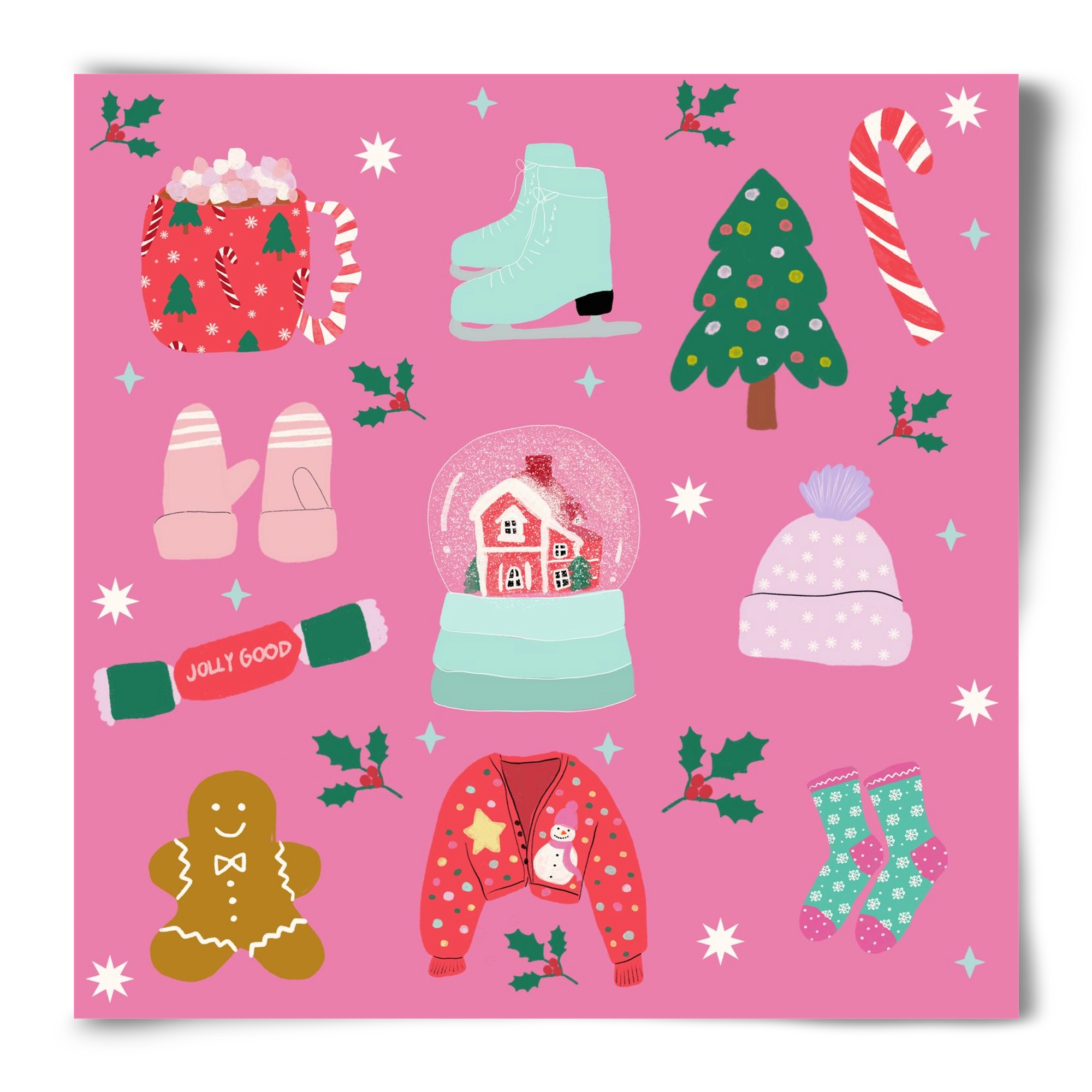 Cozy Season , 50x50 cm, Keret nélkül