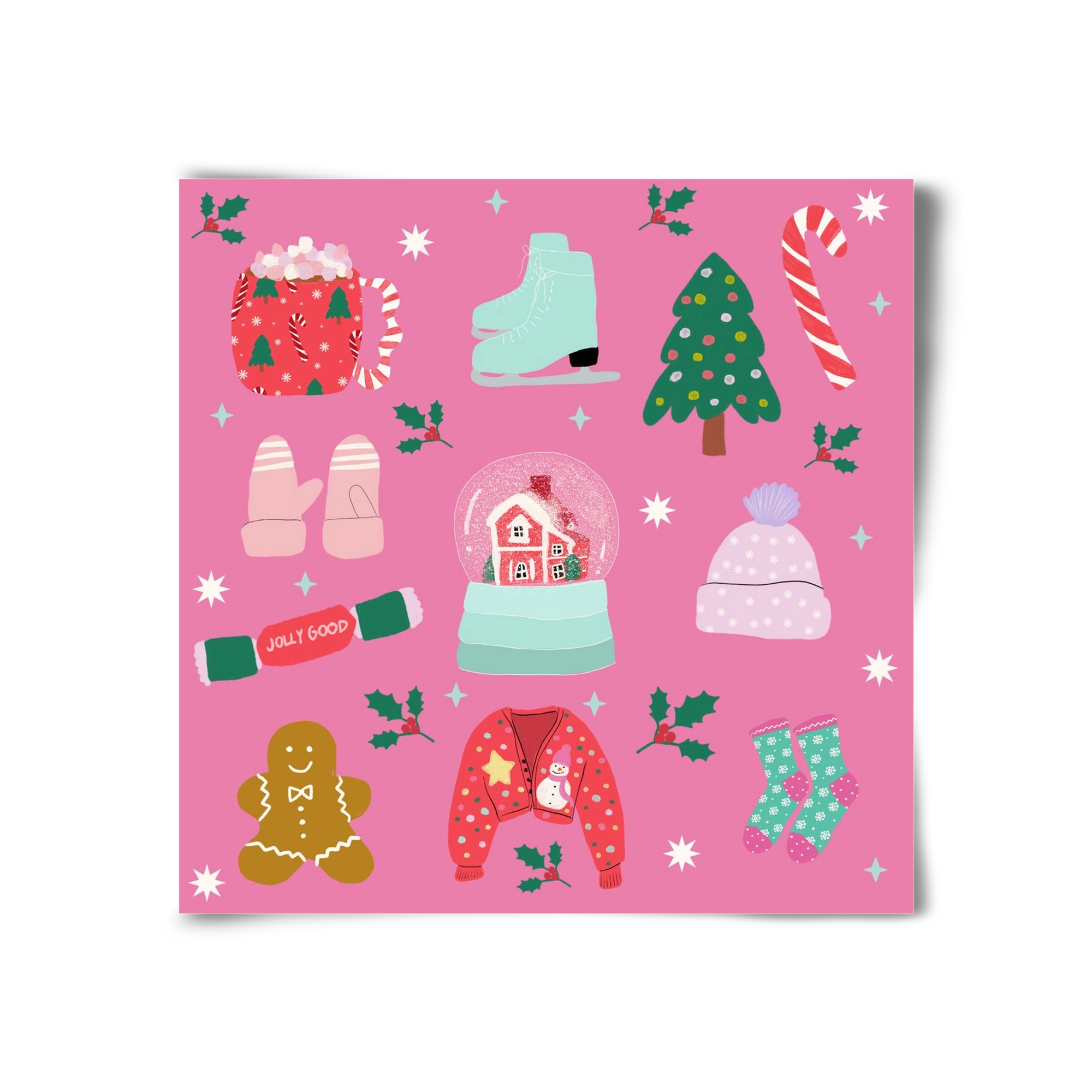 Cozy Season , 30x30 cm, Keret nélkül