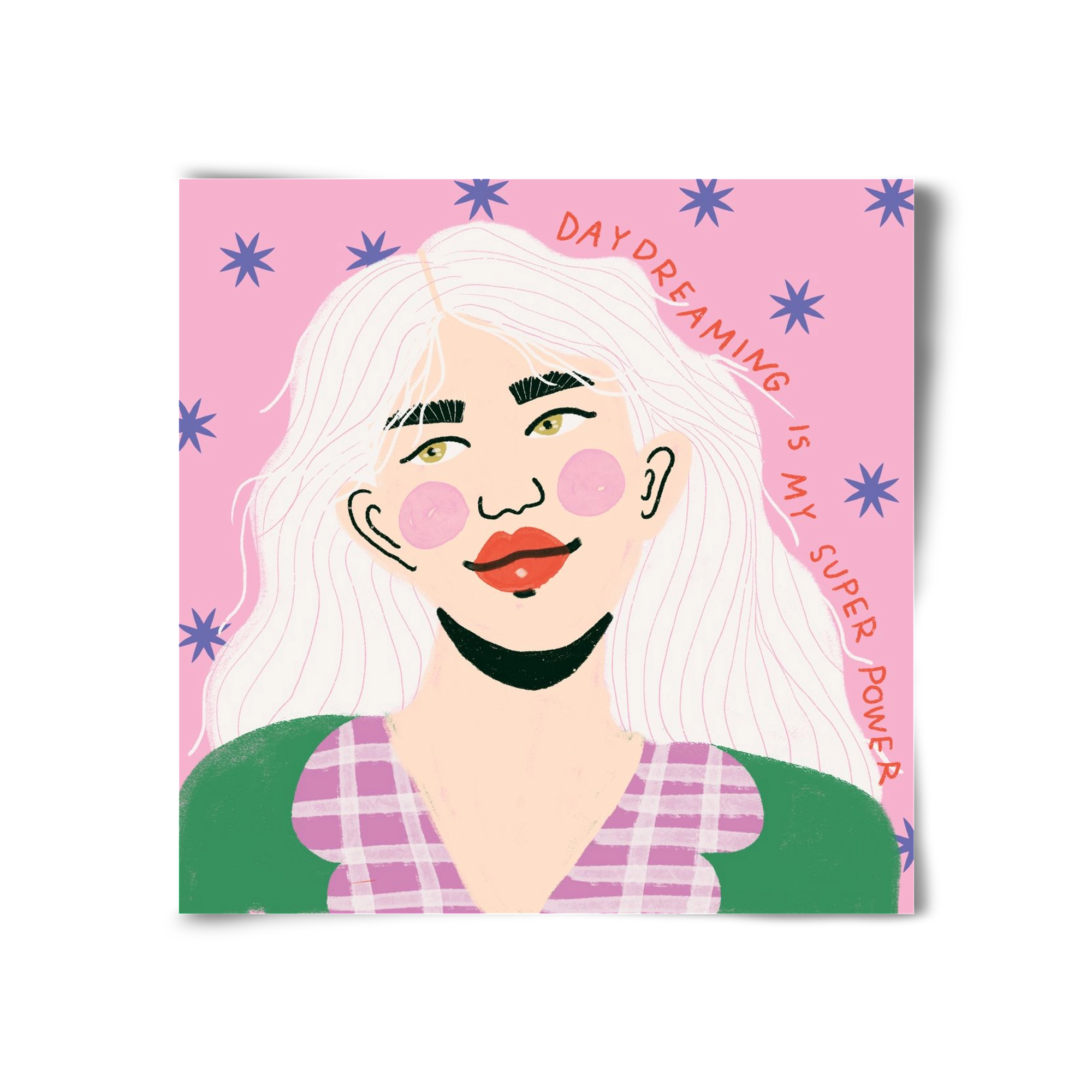 Daydreaming Is My Superpower, 30x30 cm, Keret nélkül