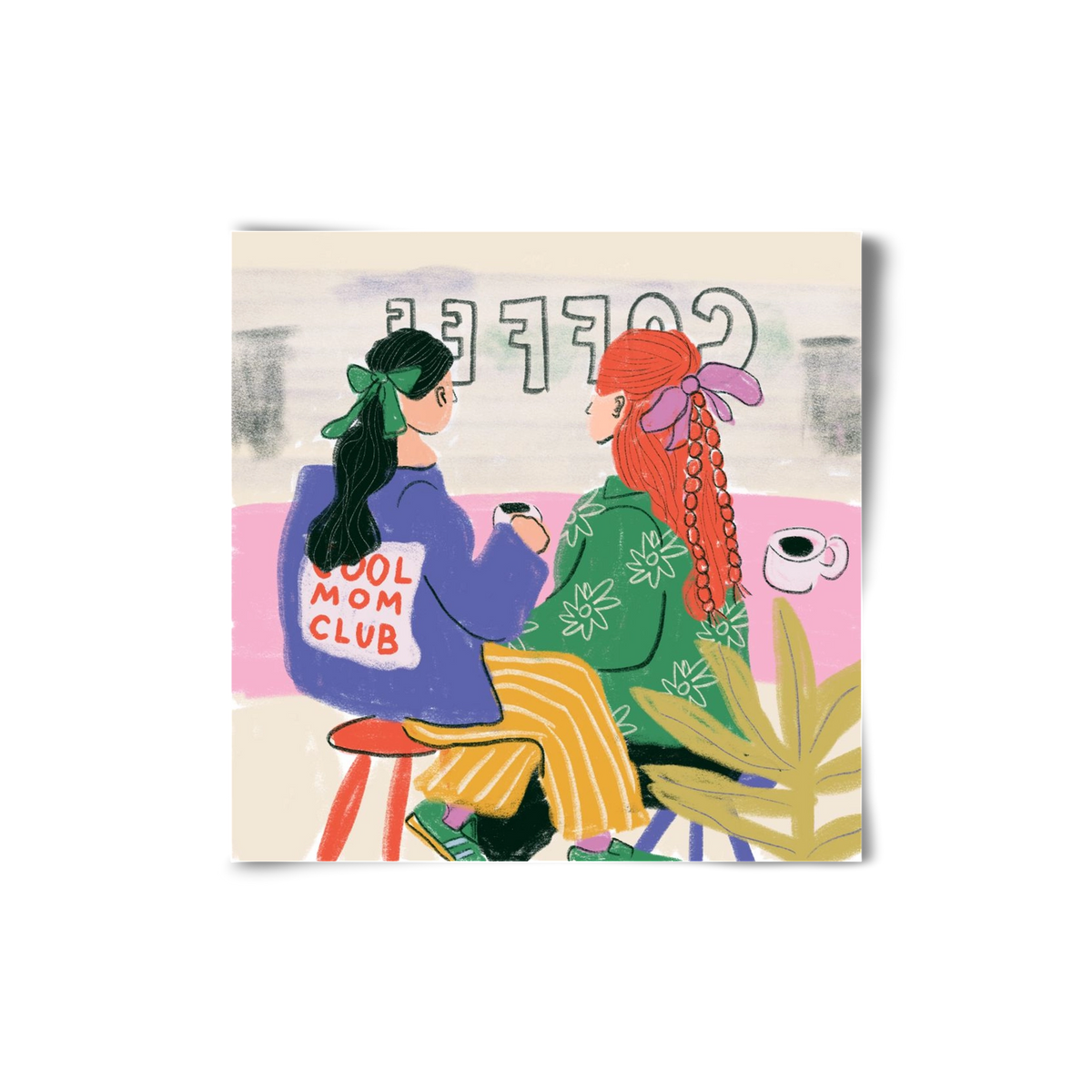 Cool Mum, 20x20 cm, Keret nélkül