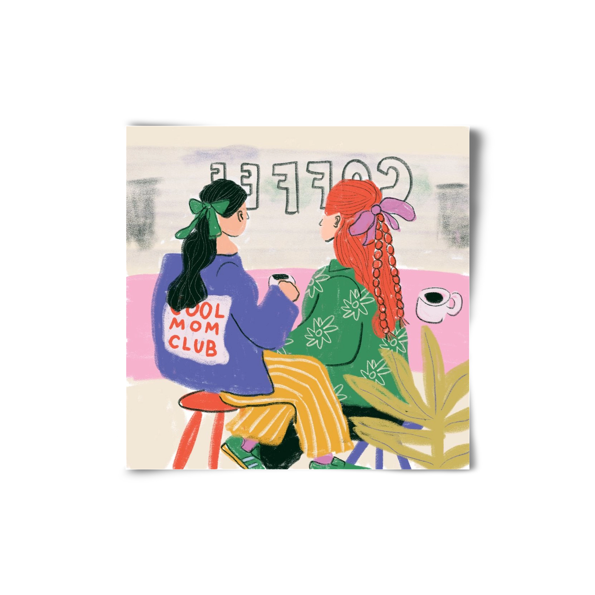 Cool Mum, 20x20 cm, Keret nélkül