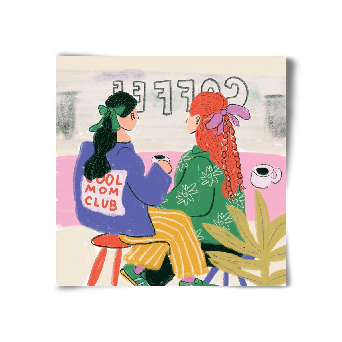 Cool Mum, 30x30 cm, Keret nélkül