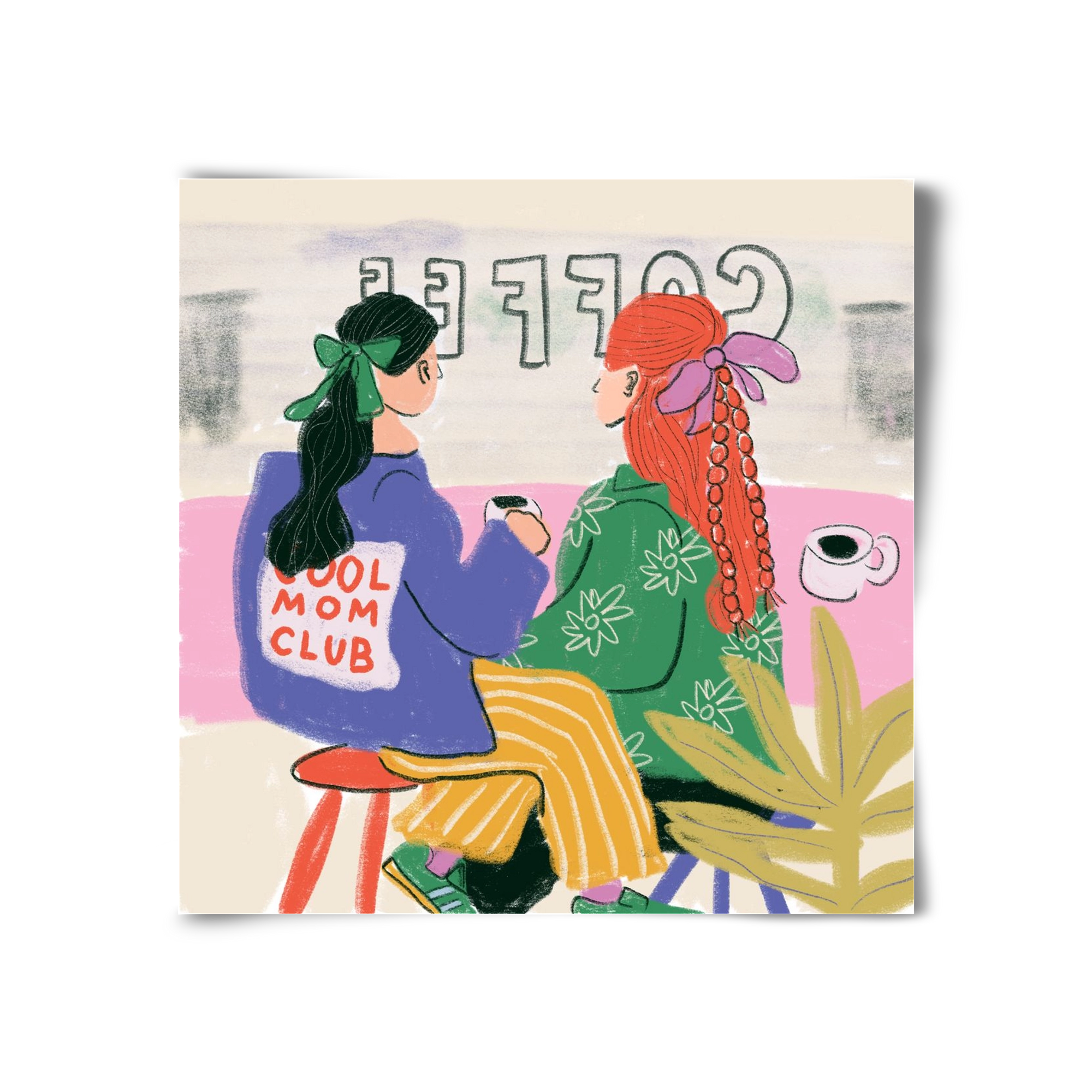 Cool Mum, 30x30 cm, Keret nélkül
