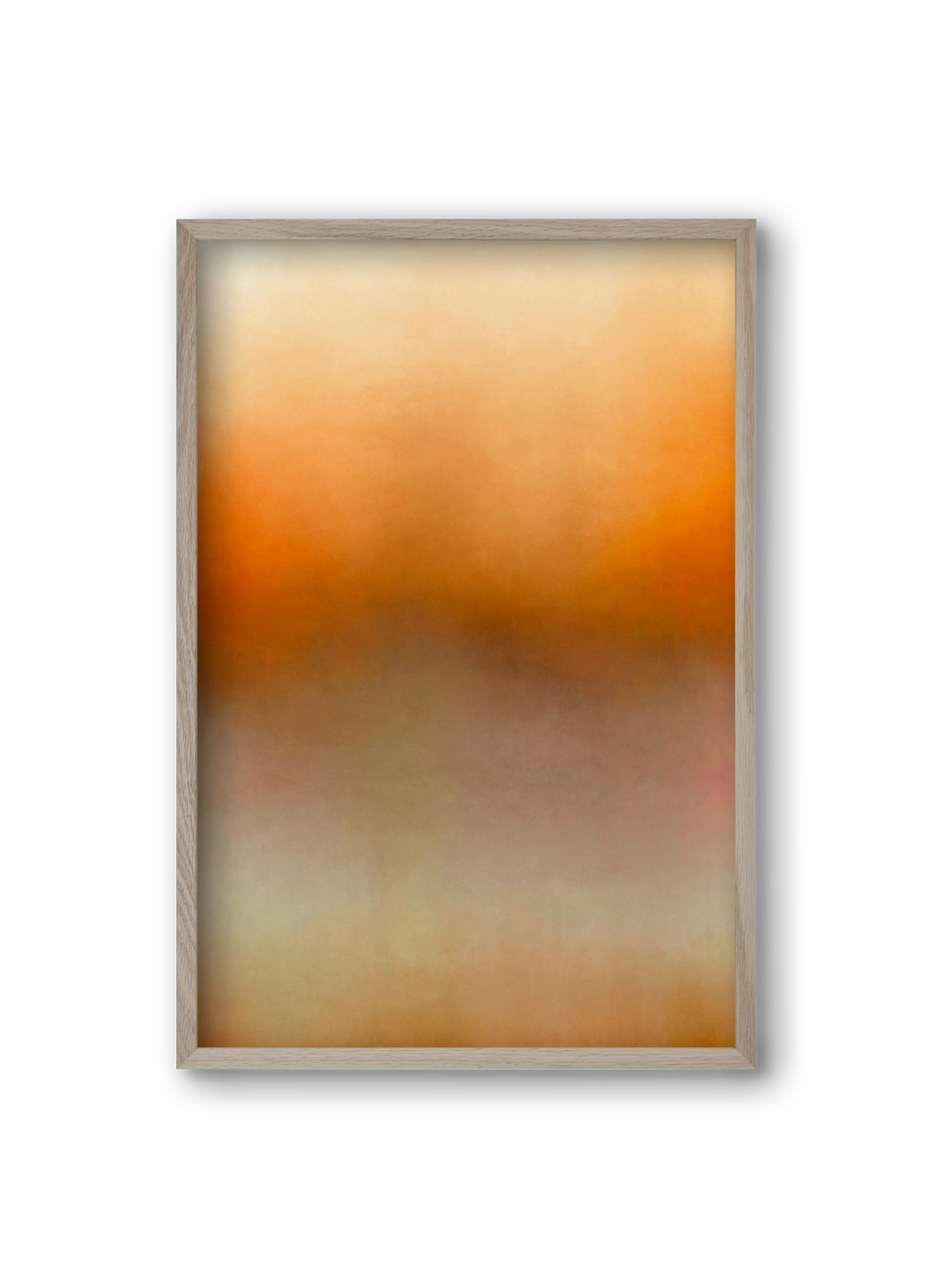 COLOR GRADIENT - 01, 20x30 cm (20x30 cm), Tölgy keret