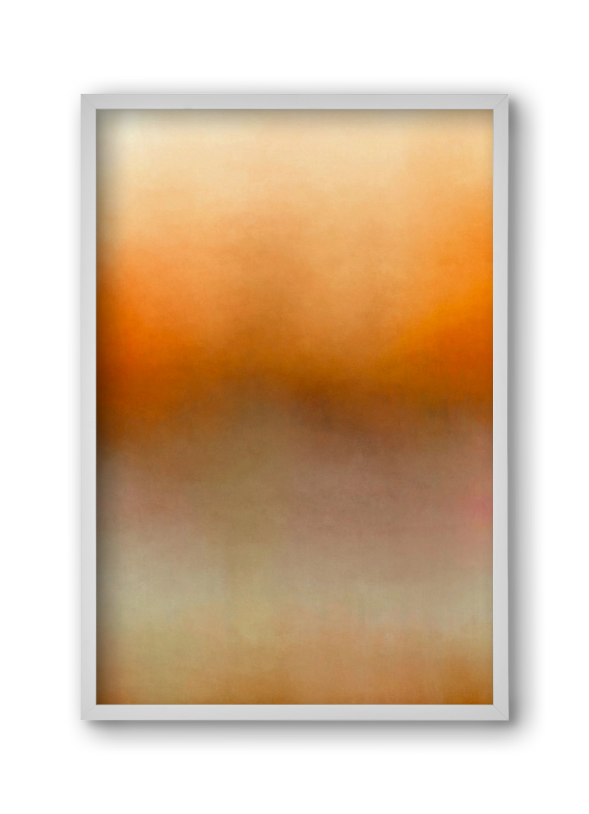 COLOR GRADIENT - 01, 30x45 cm (30x45 cm), Fehér keret