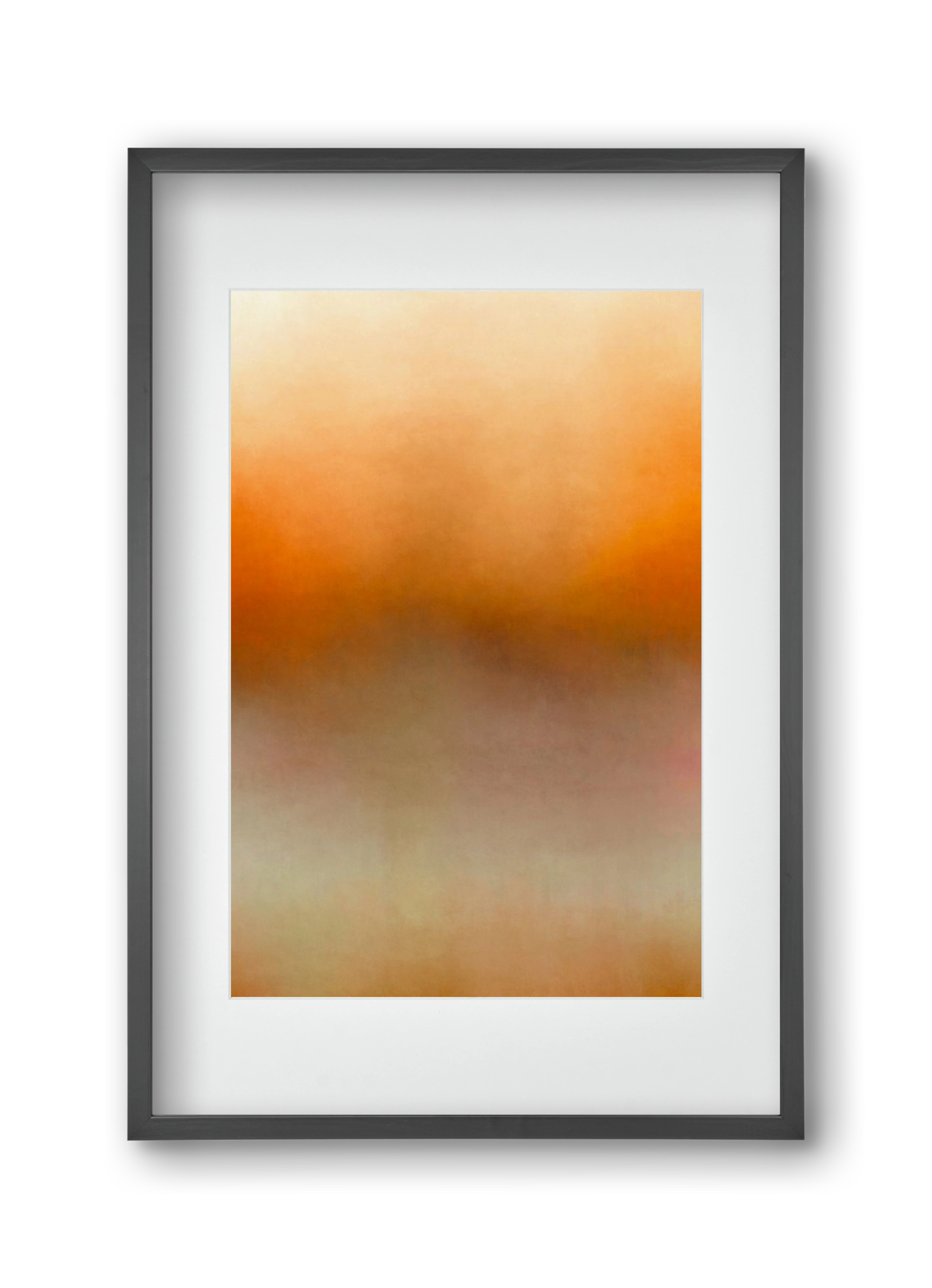 COLOR GRADIENT - 01, 30x45 cm (20x30 cm), Fekete keret, paszpartuval