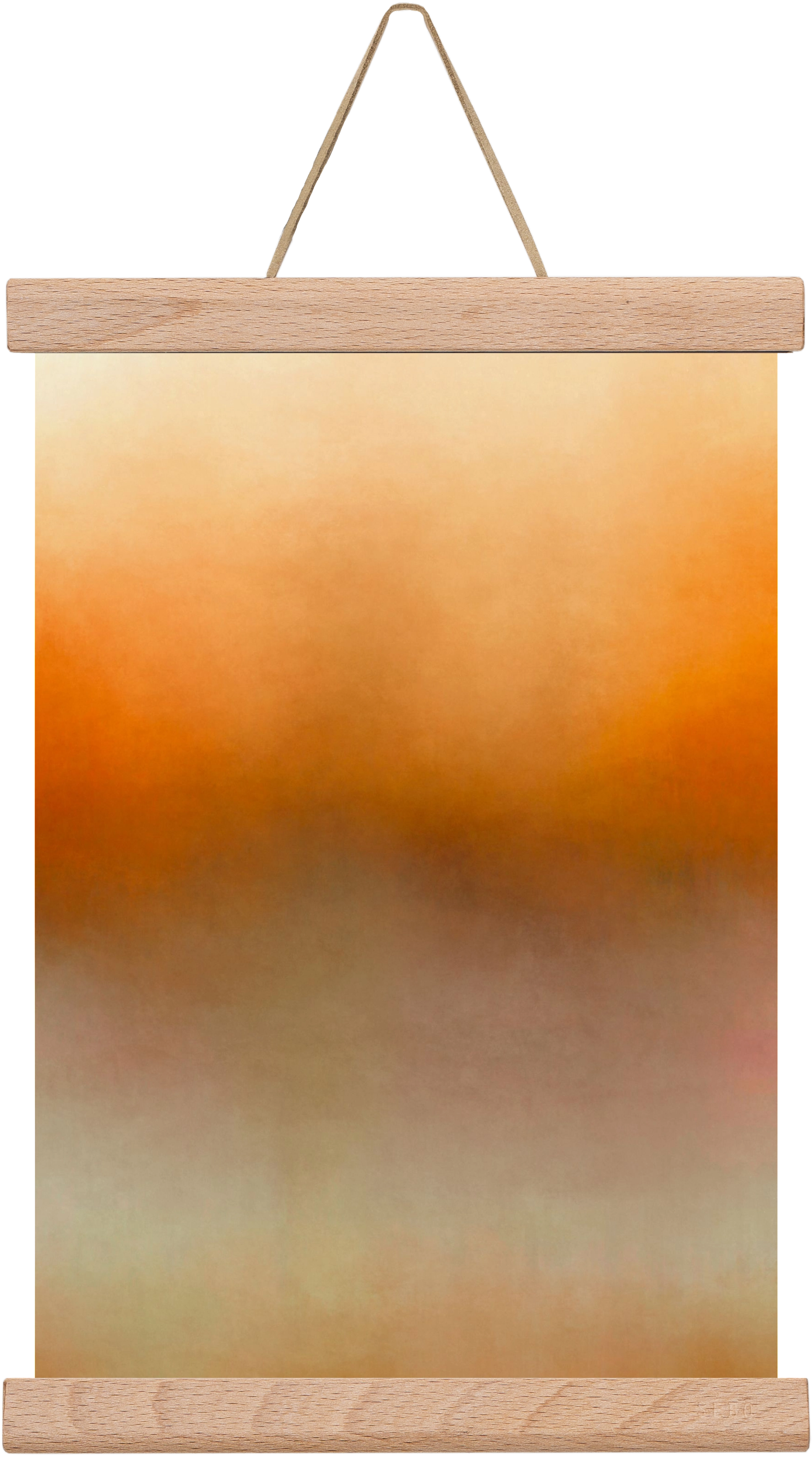 COLOR GRADIENT - 01, 20x30 cm (20x30 cm), Tölgy akasztó