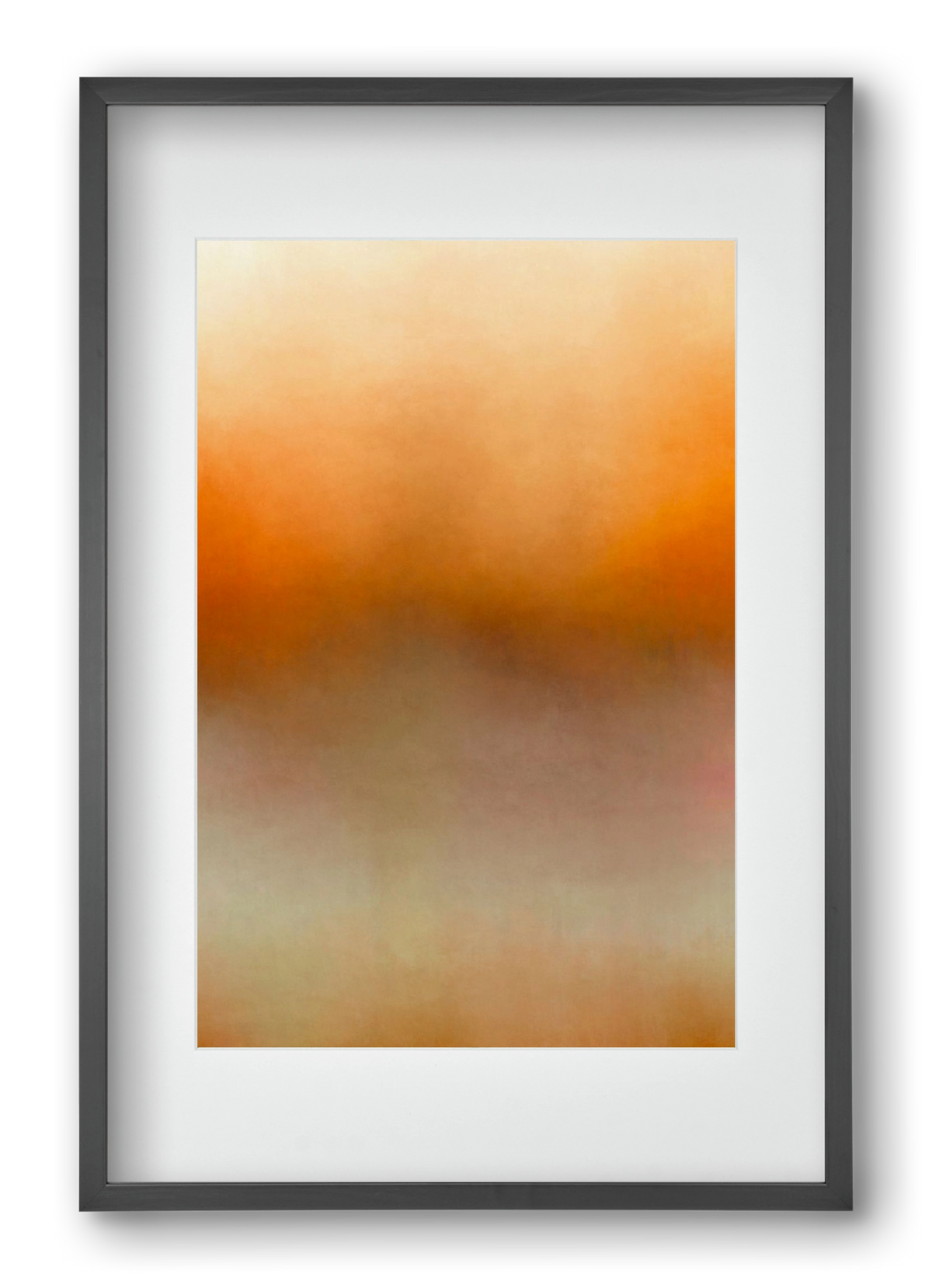 COLOR GRADIENT - 01, 40x60 cm (30x45 cm), Fekete keret, paszpartuval