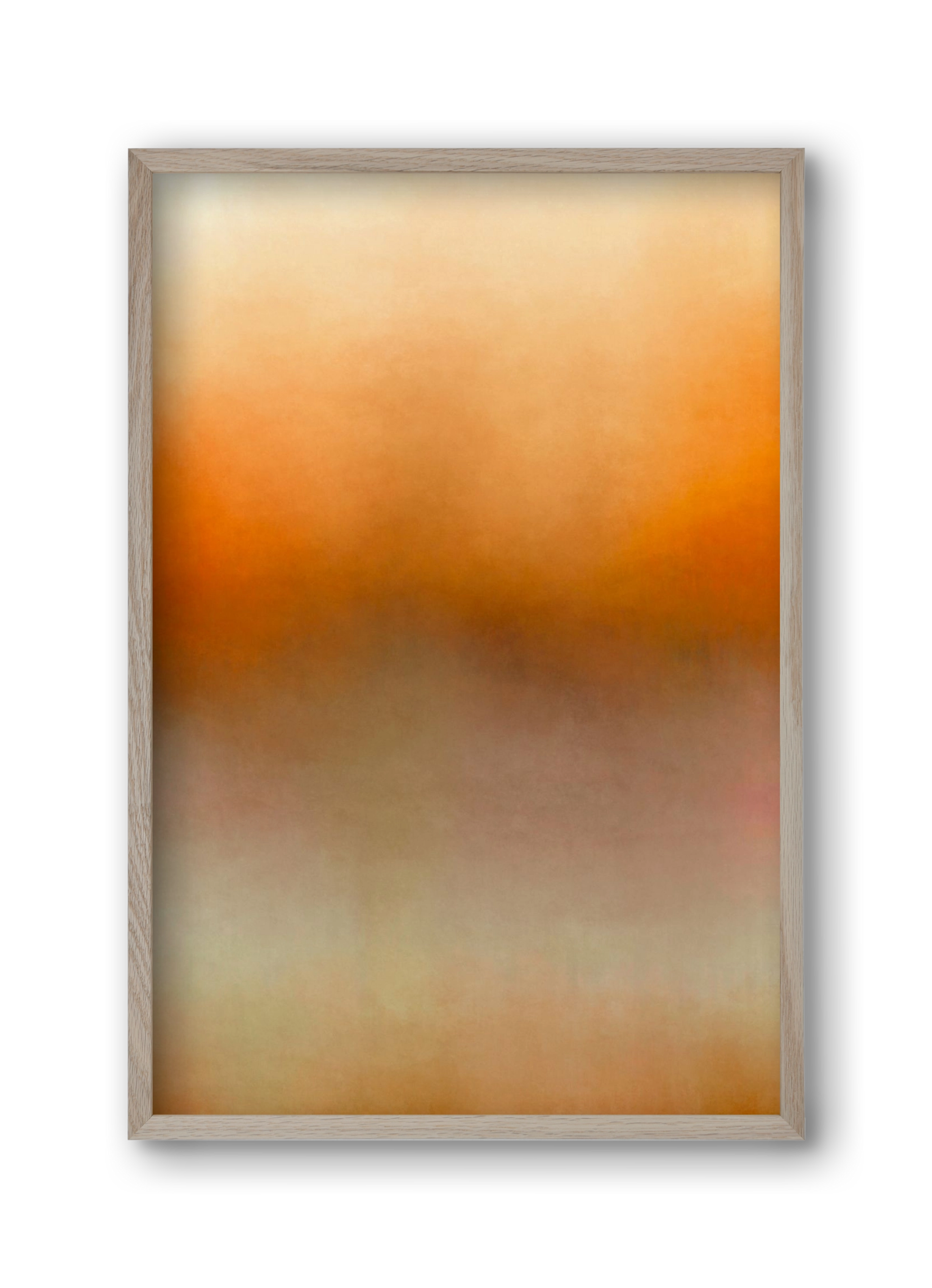 COLOR GRADIENT - 01, 30x45 cm (30x45 cm), Tölgy keret