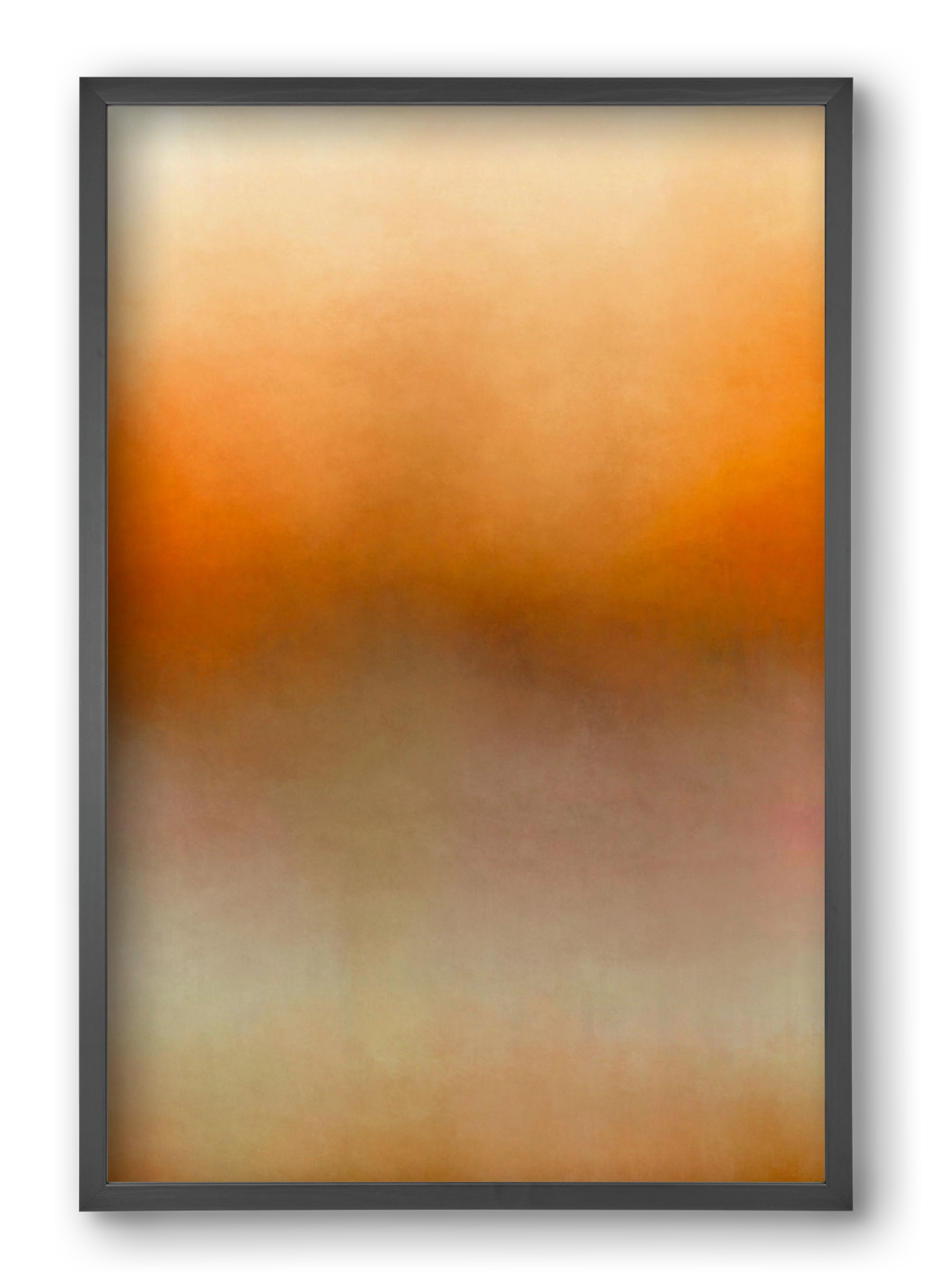 COLOR GRADIENT - 01, 40x60 cm (40x60 cm), Fekete keret